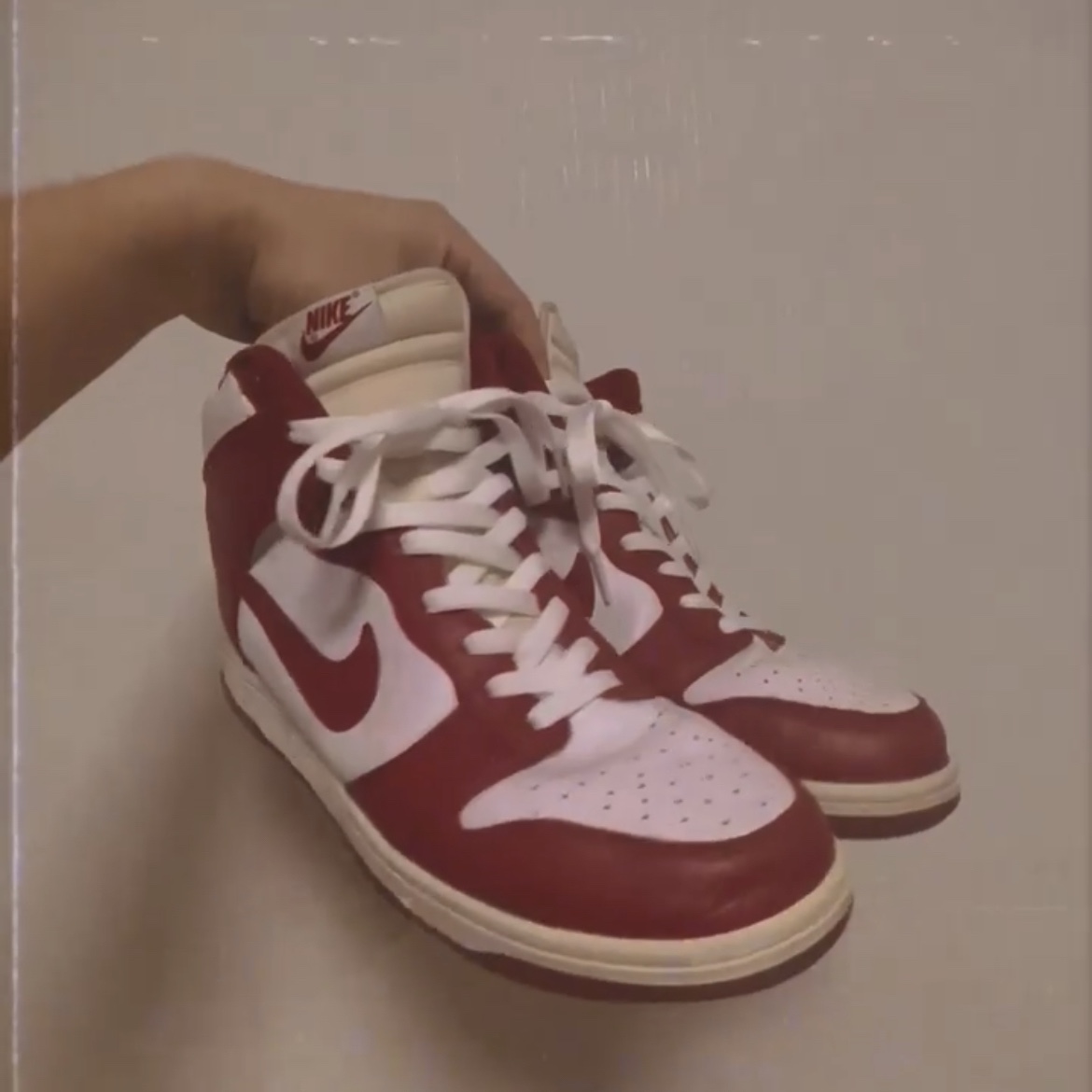 Nike Dunk High Retro QS St. John's 착용 스타일 - 1