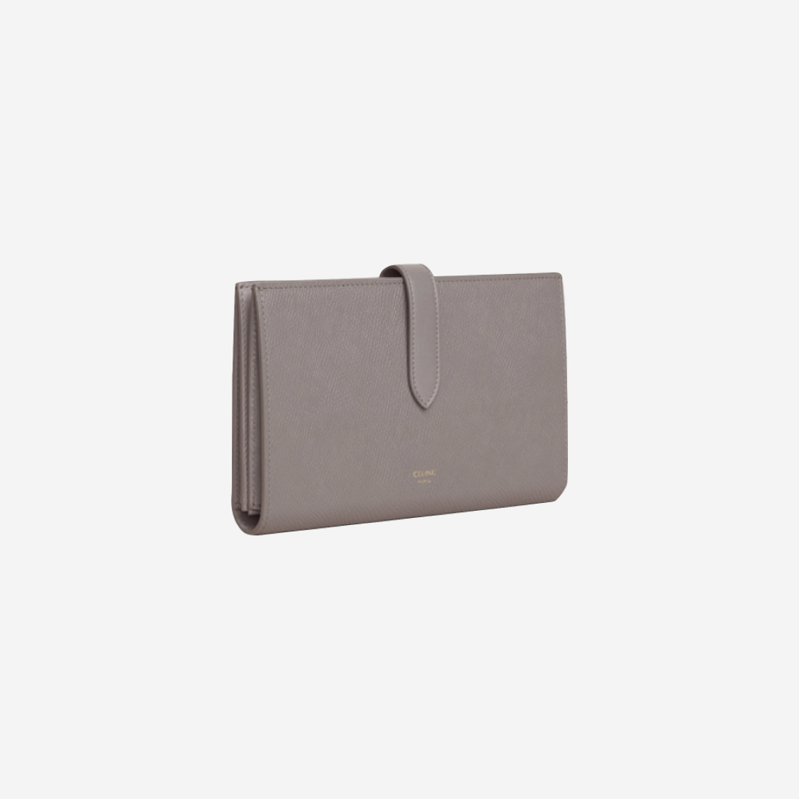 Celine Large Strap Wallet in Grained Calfskin Pebble 상세 이미지 2