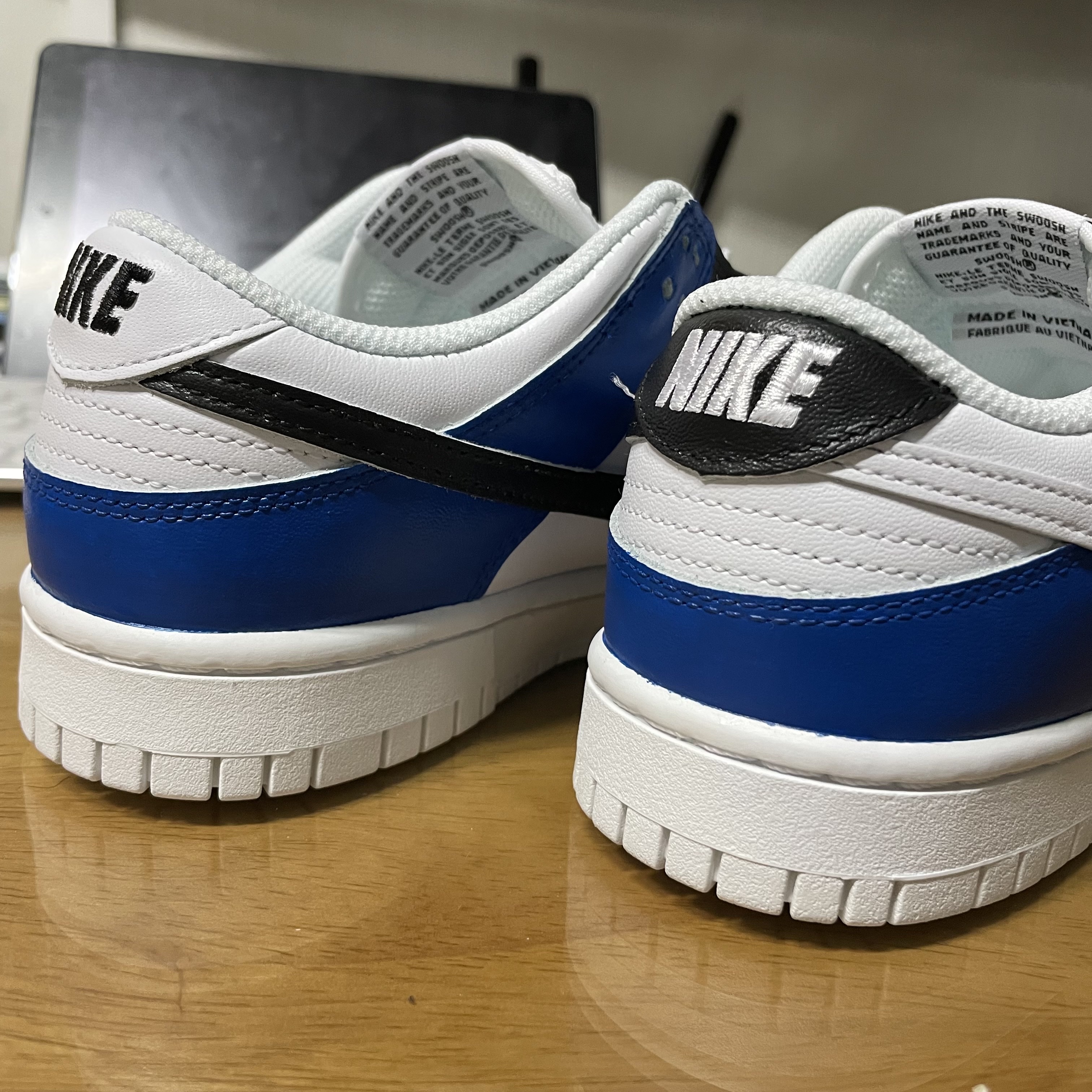 (W) Nike Dunk Low Triple White 착용 스타일