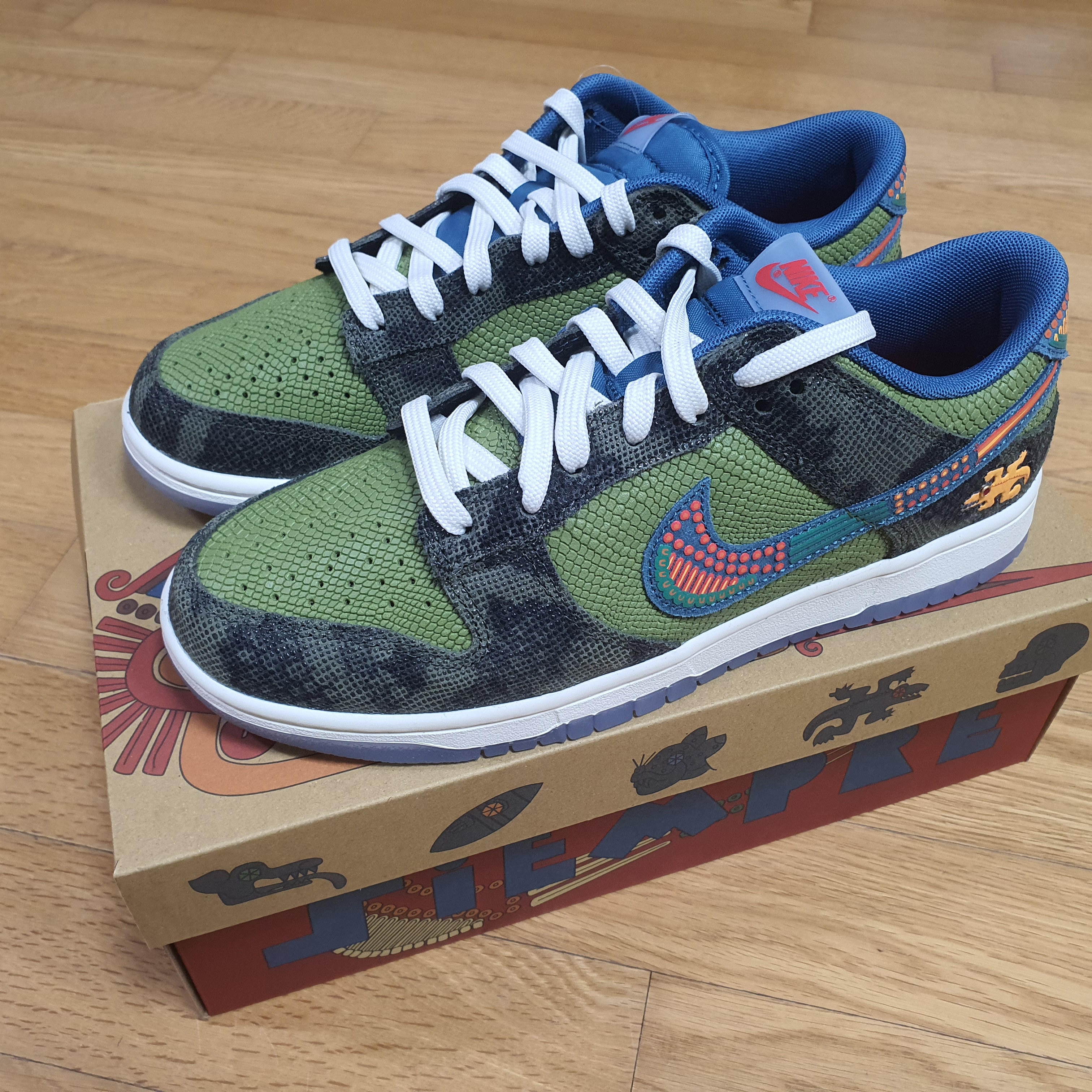 Nike Dunk Low Premium Siempre Familia 착용 스타일 - 4