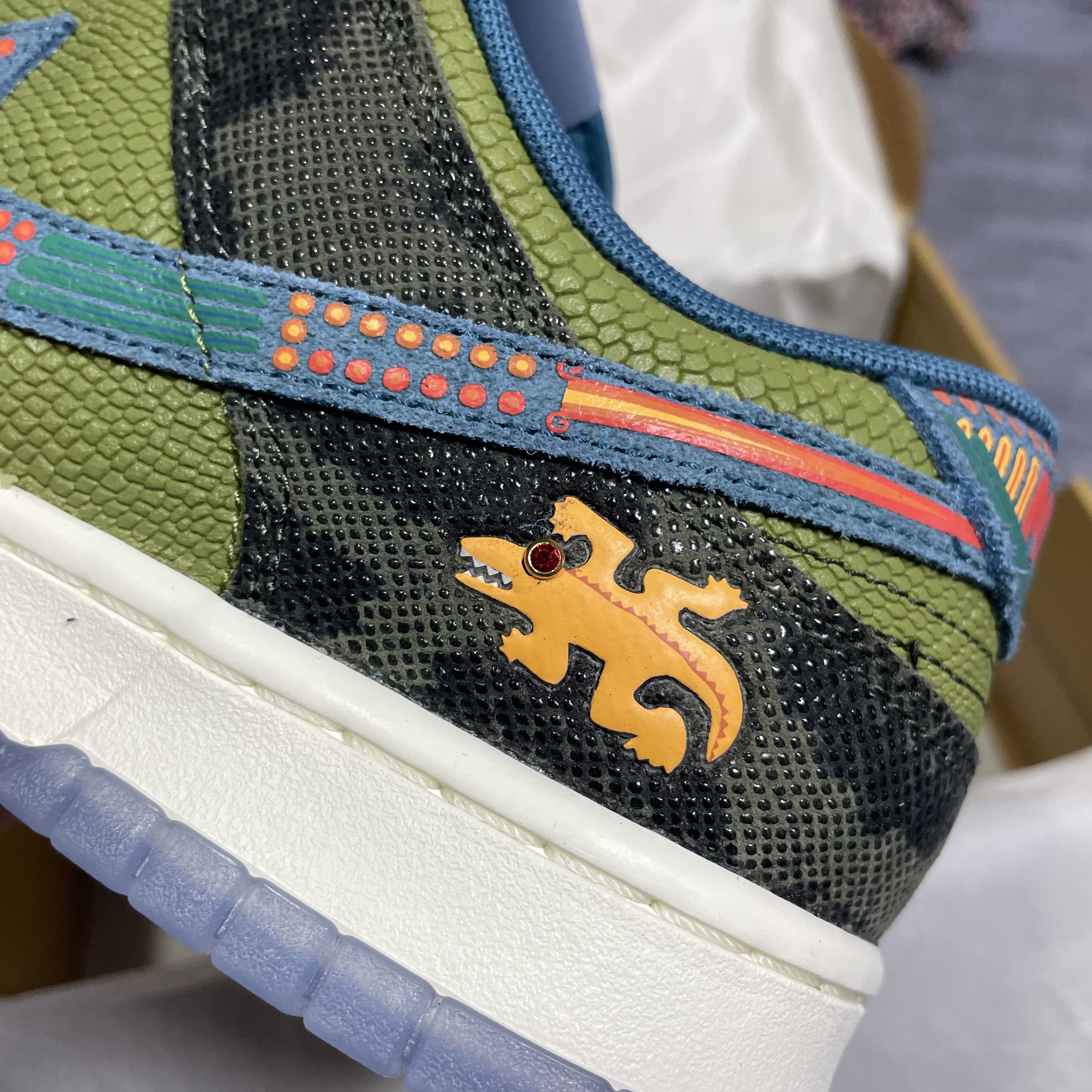 Nike Dunk Low Premium Siempre Familia 착용 스타일 - 3