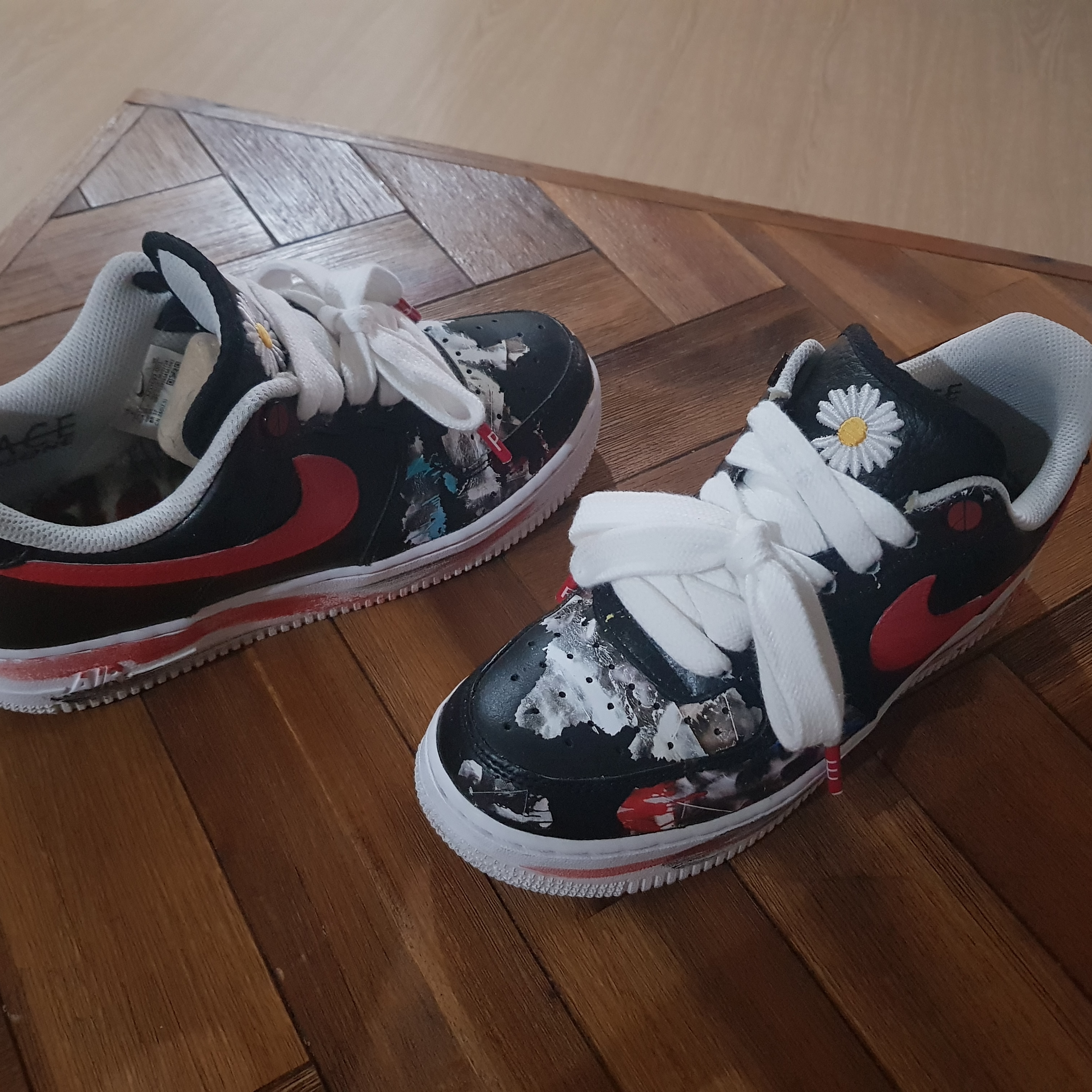 Nike x Peaceminusone Air Force 1 Low Para-Noise 착용 스타일 - 4