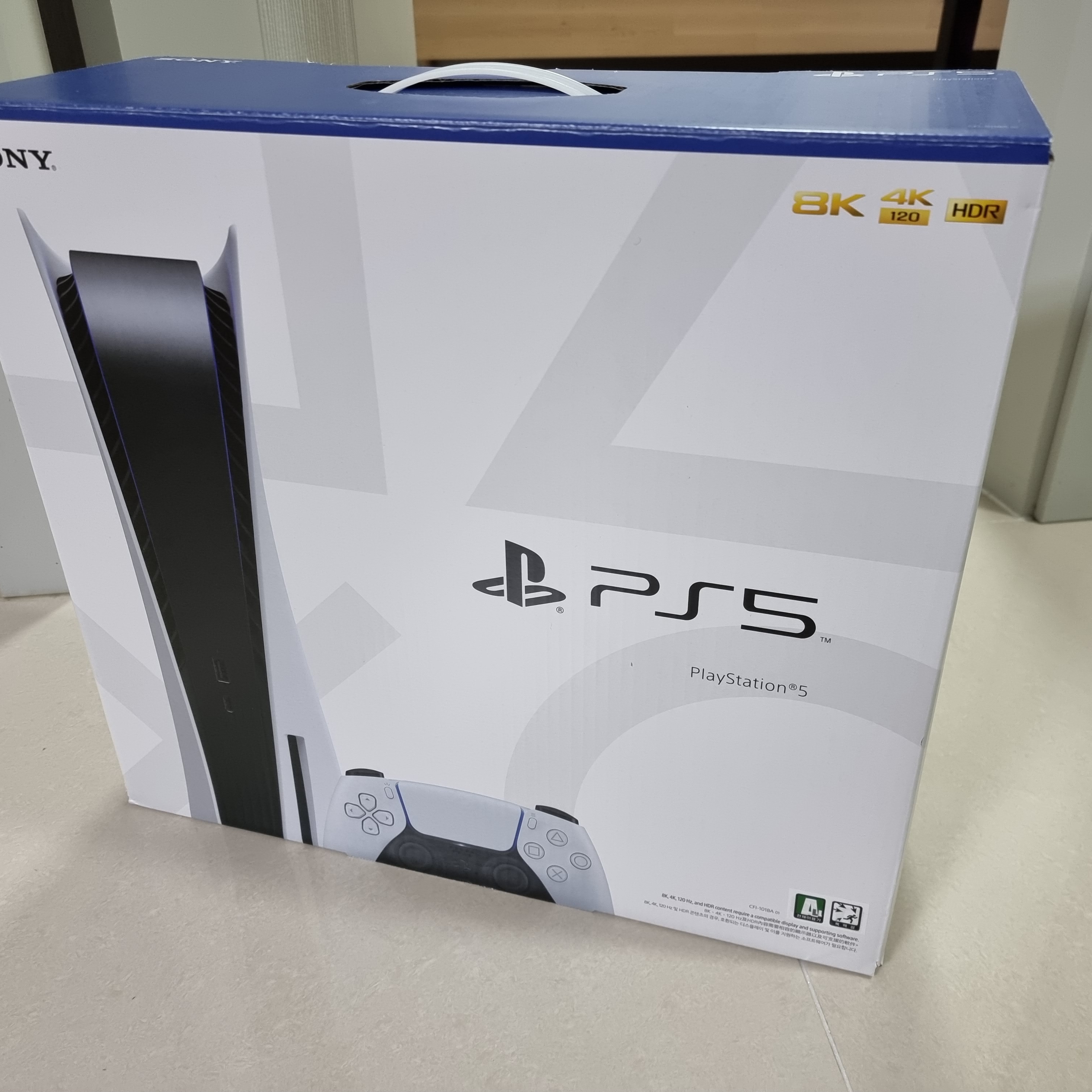 Playstation 5 Blu-ray Edition (SIEK 220V) 착용 스타일