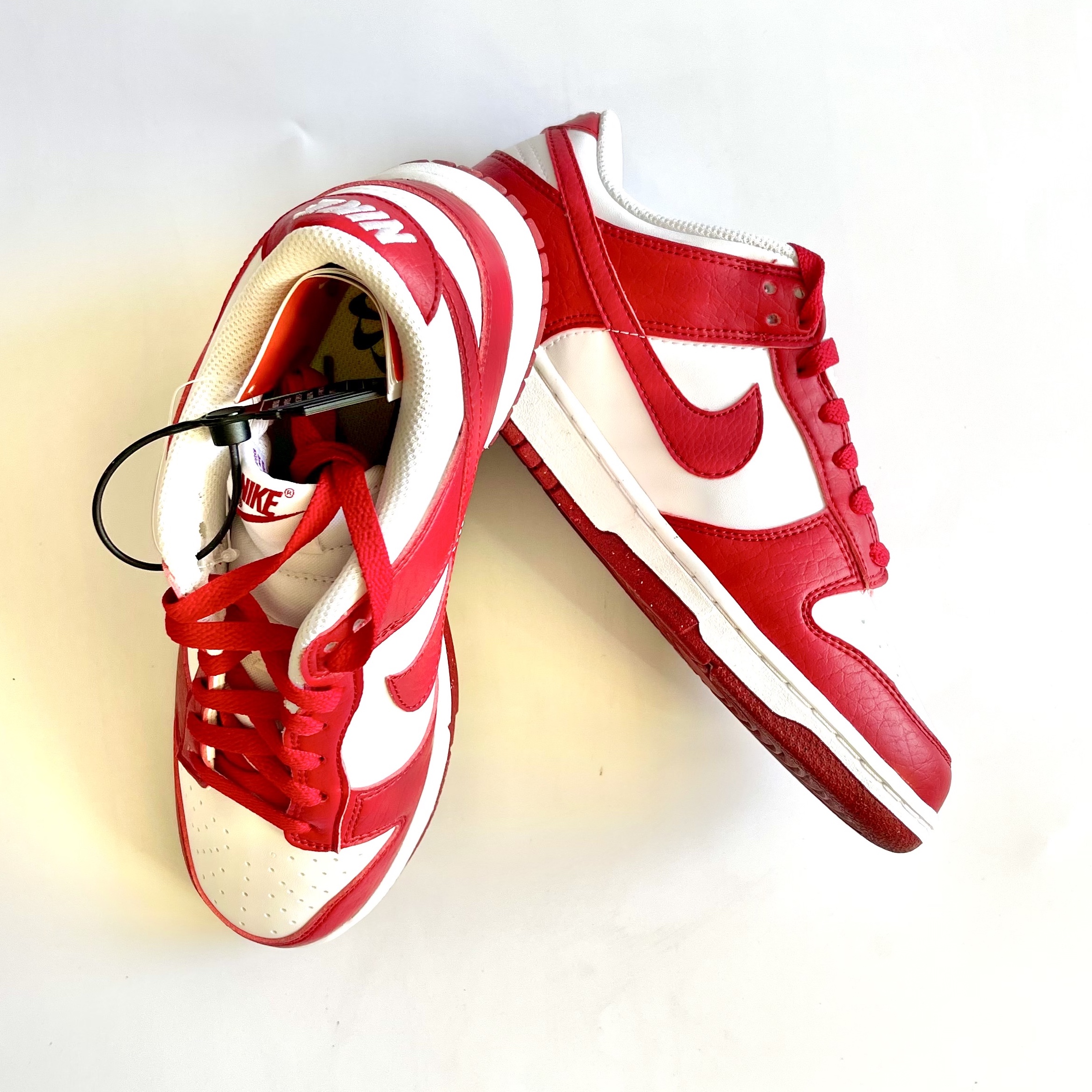 (W) Nike Dunk Low Next Nature Gym Red 착용 스타일