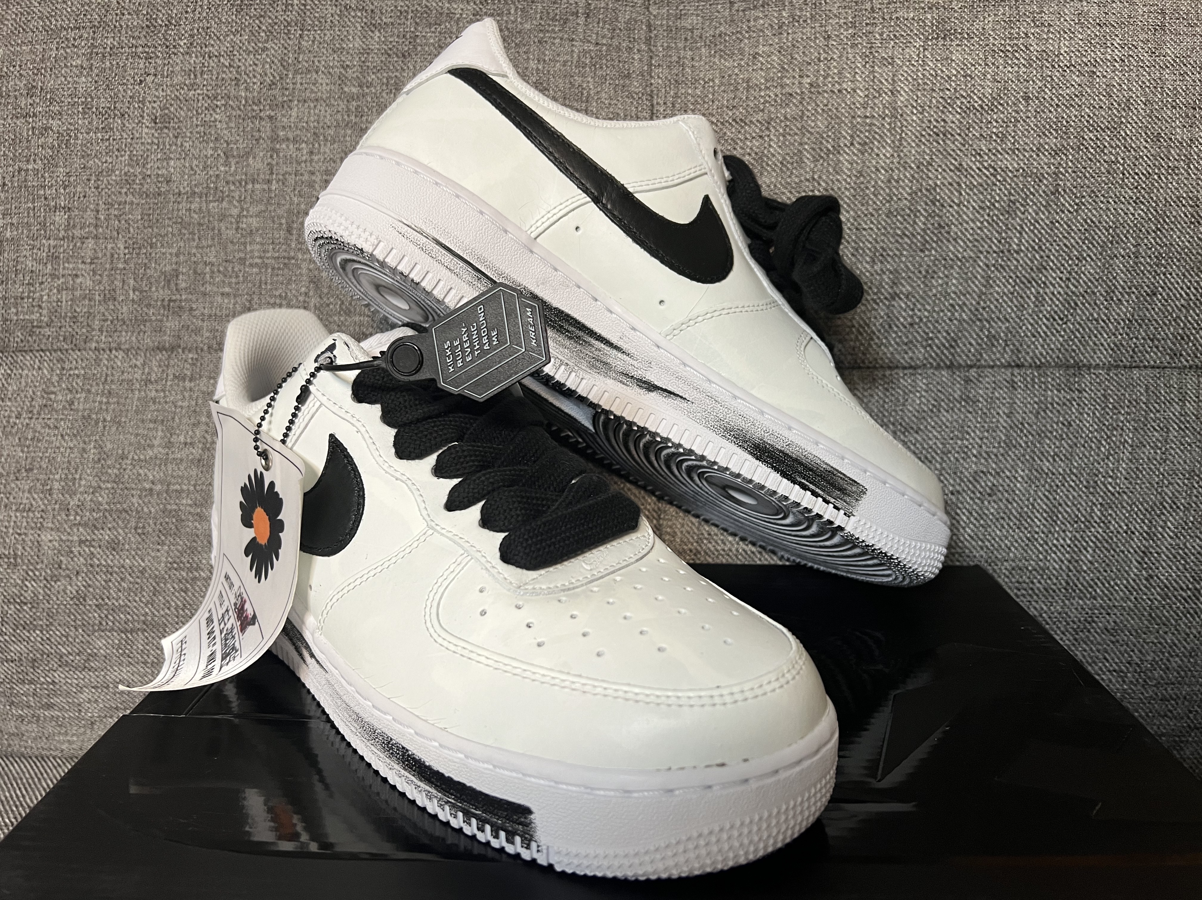 Nike x Peaceminusone Air Force 1 Low Para-Noise 2.0, Nike x Peaceminusone Kwondo1 White 착용 스타일 - 1