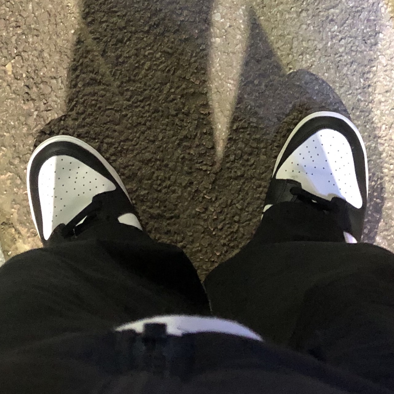 Nike Dunk Low Retro Black 착용 스타일