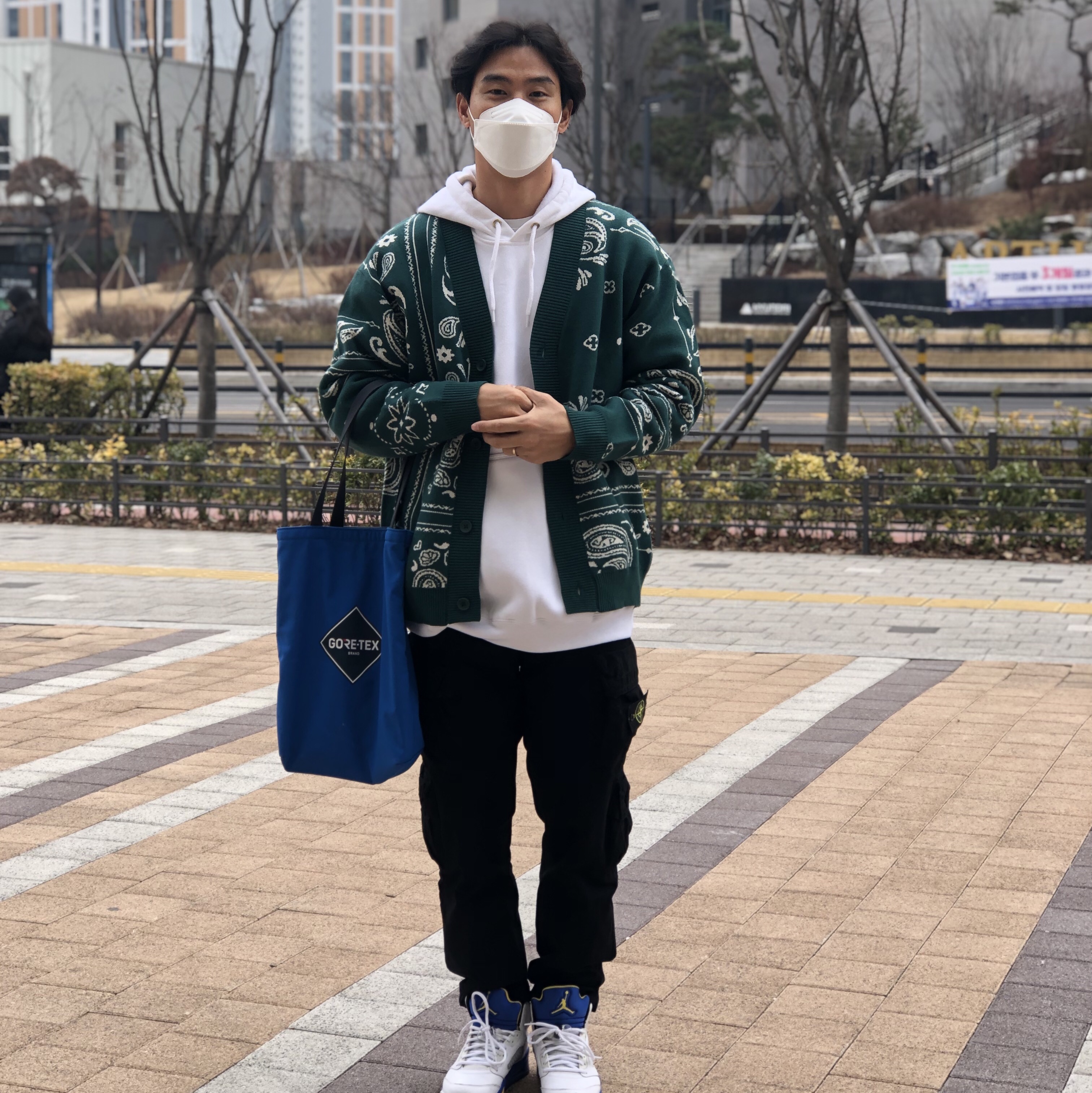 Jordan 5 Retro Laney 2013 착용 스타일
