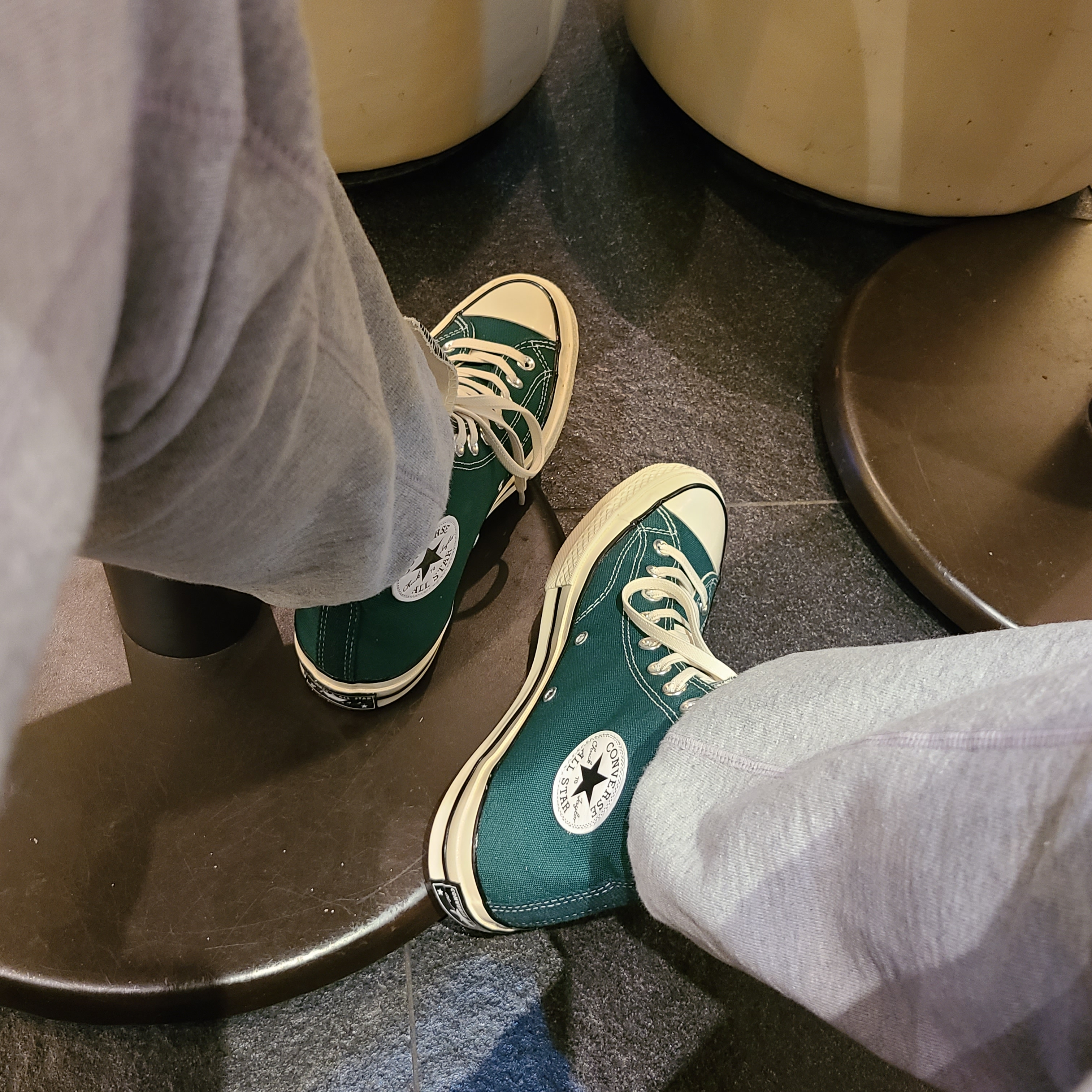Converse Chuck 70 High Midnight Clover 착용 스타일