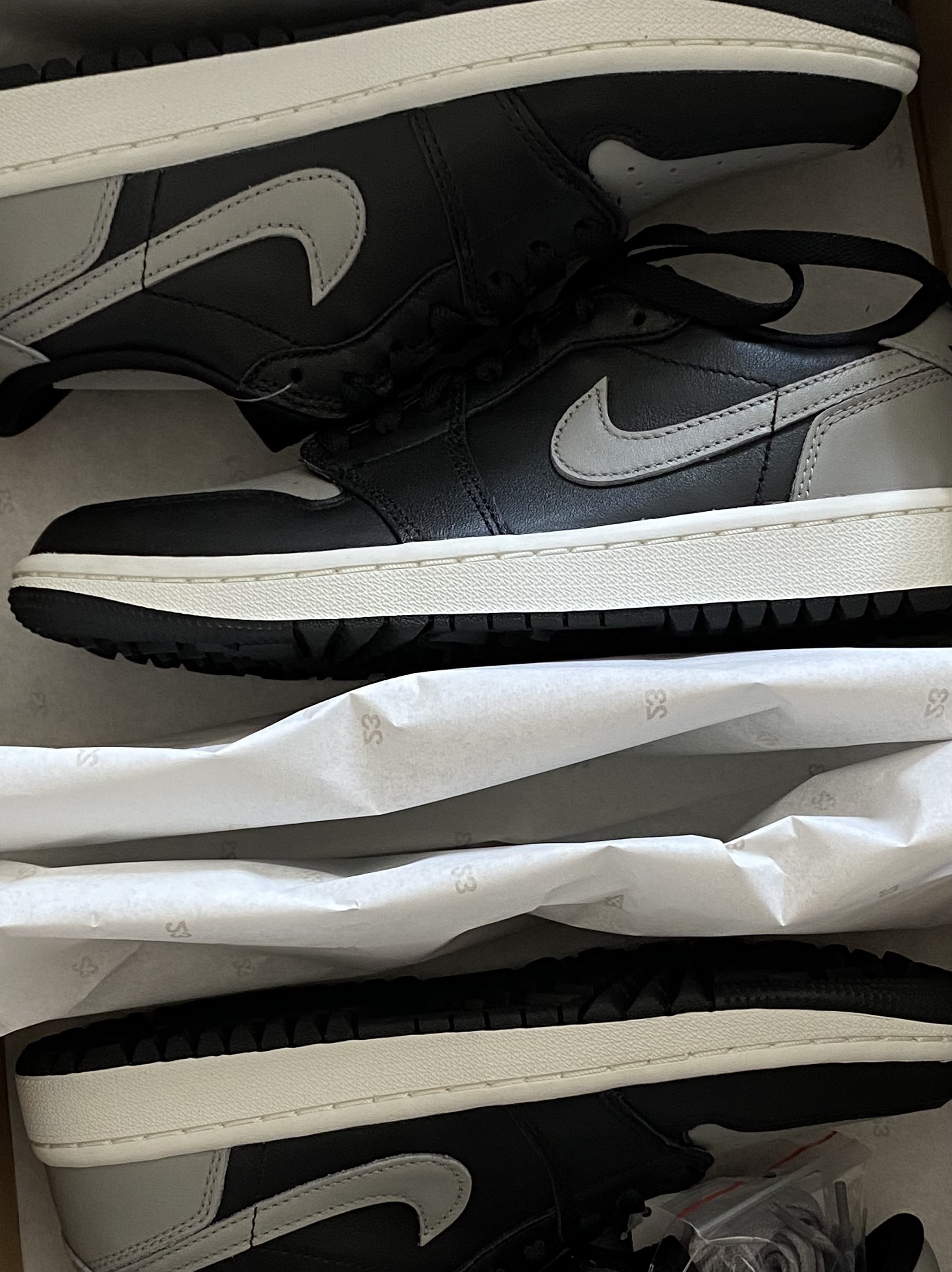 Jordan 1 Low Golf Shadow 착용 스타일
