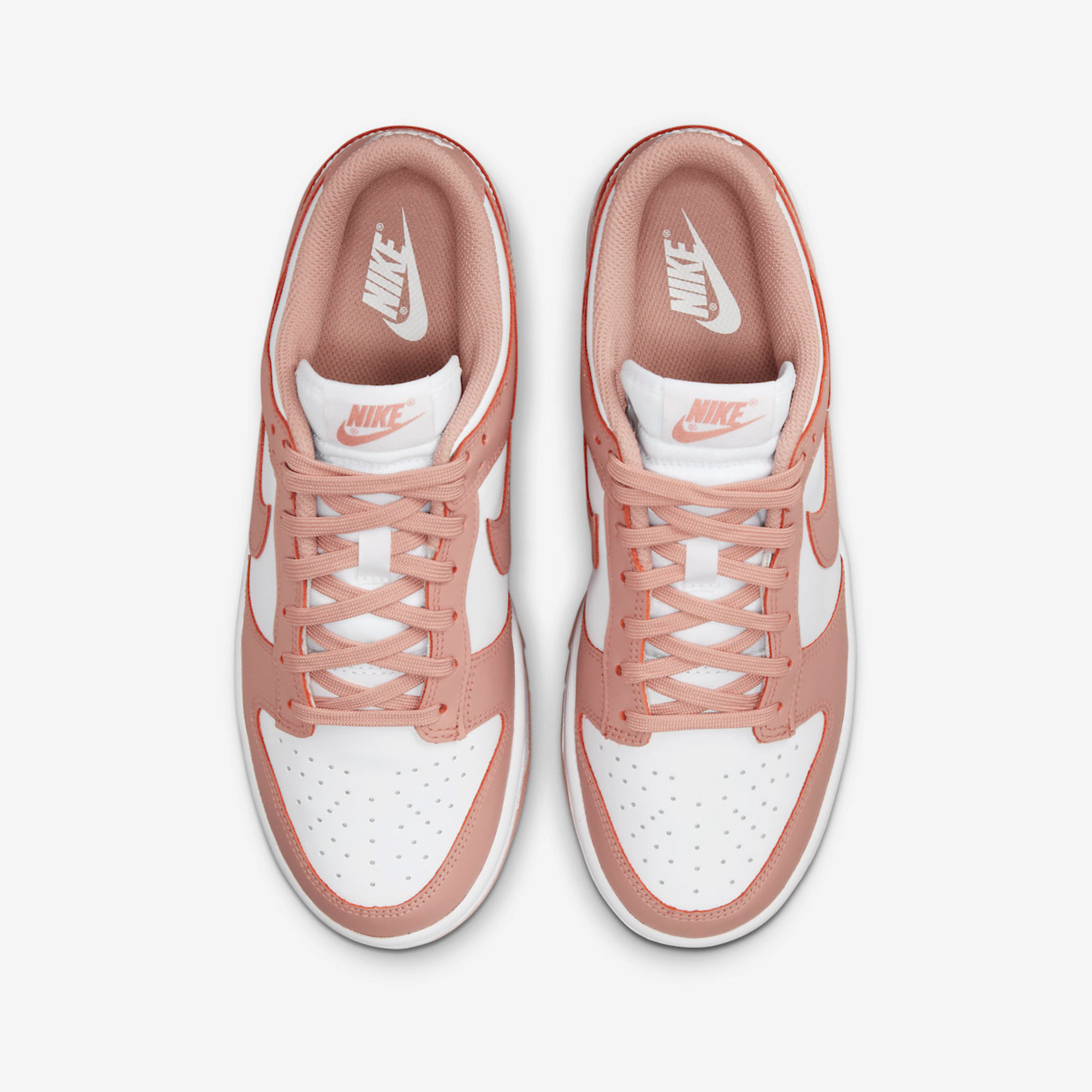 (W) Nike Dunk Low Rose Whisper 착용 스타일 - 4