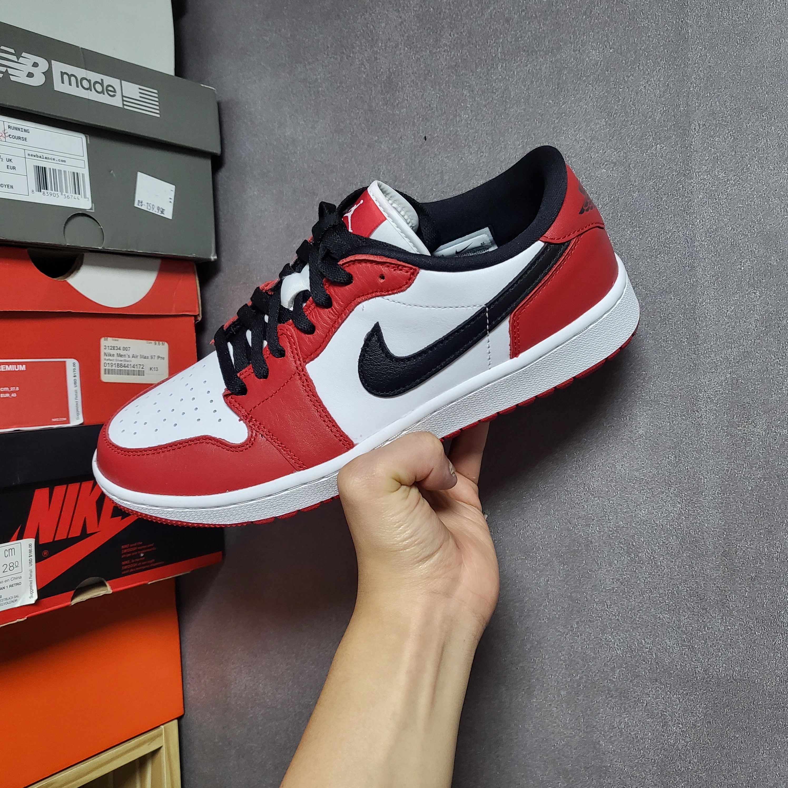 Jordan 1 Low Golf Chicago 착용 스타일