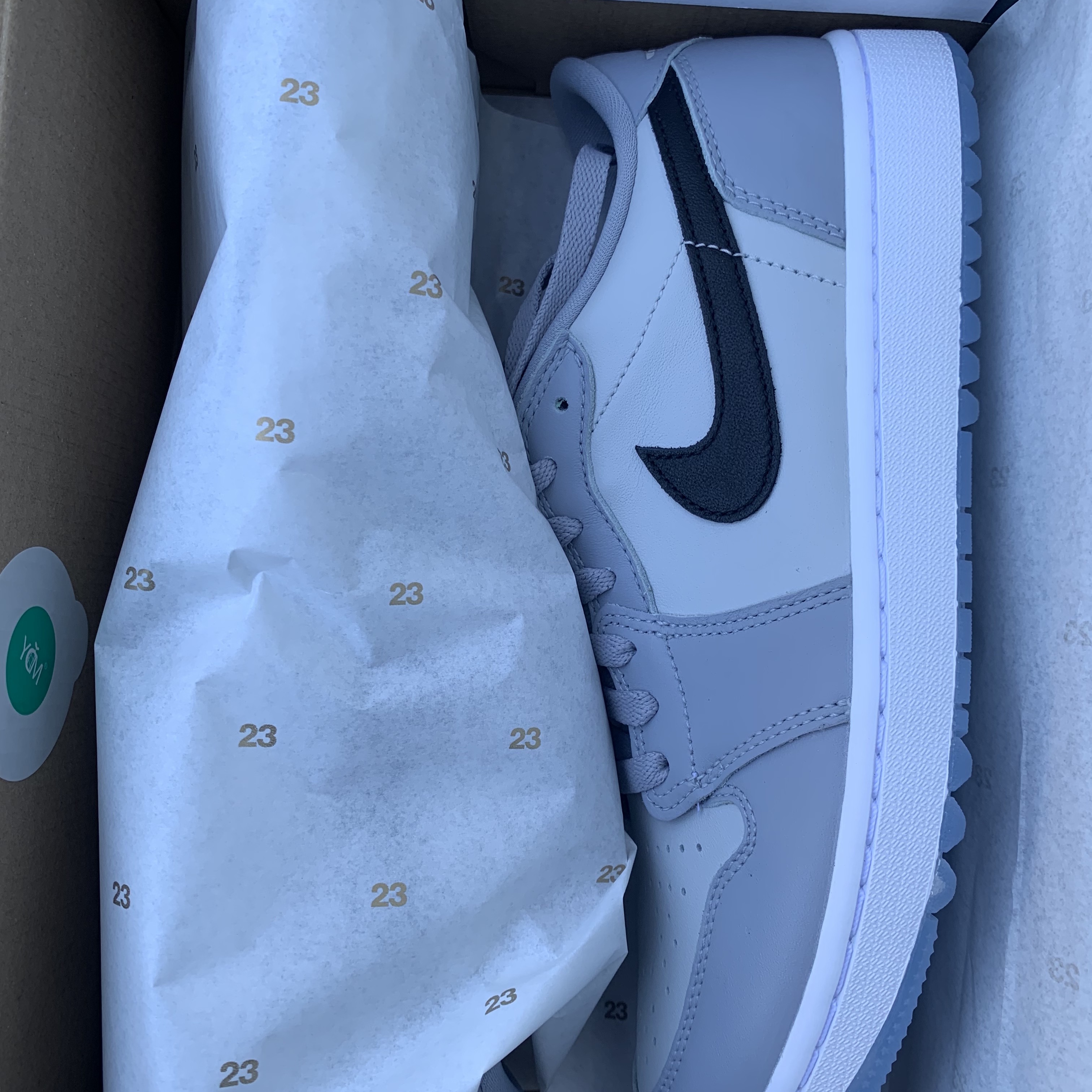 Jordan 1 Low Golf Wolf Grey, Jordan 1 x Dior Low OG 착용 스타일