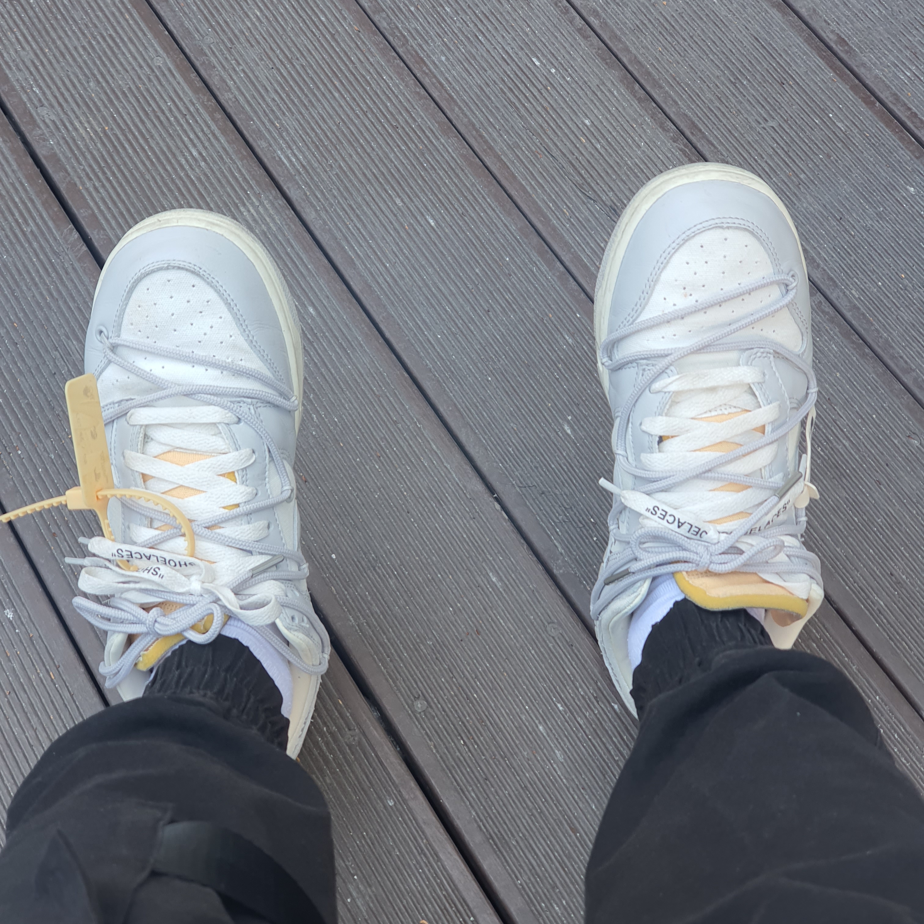Nike x Off-White Dunk Low The 50 - Lot 46 착용 스타일