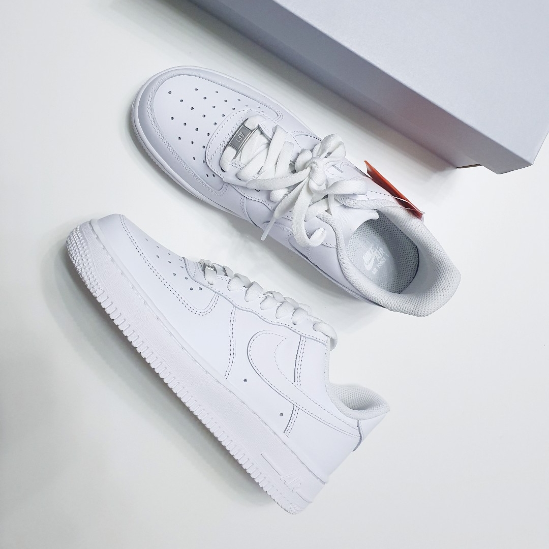 (W) Nike Air Force 1 '07 Low White 착용 스타일