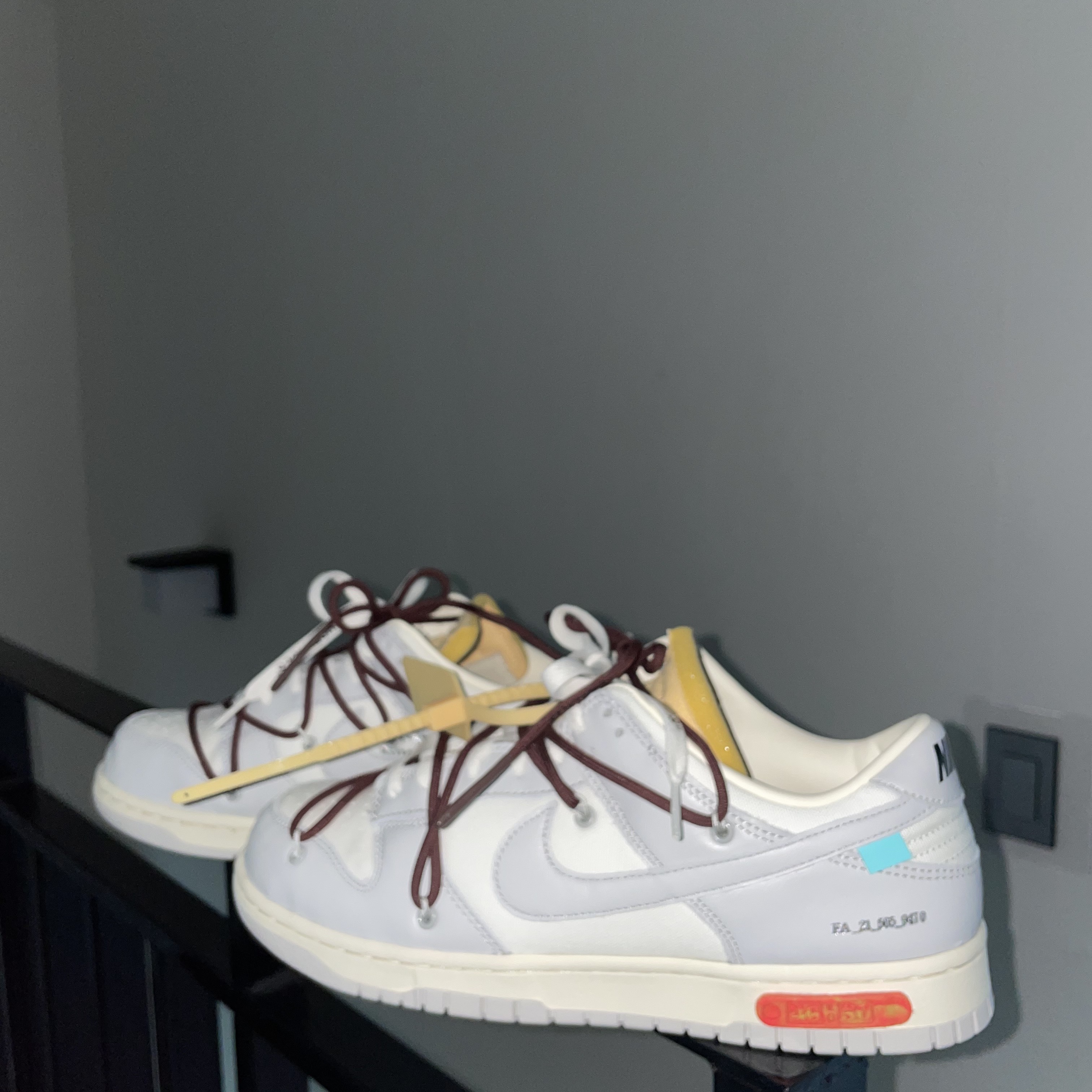 Nike x Off-White Dunk Low The 50 - Lot 46 착용 스타일 - 1