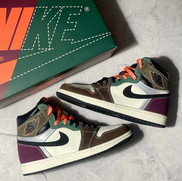 Jordan 1 Retro High OG Craft 착용 스타일 - 1