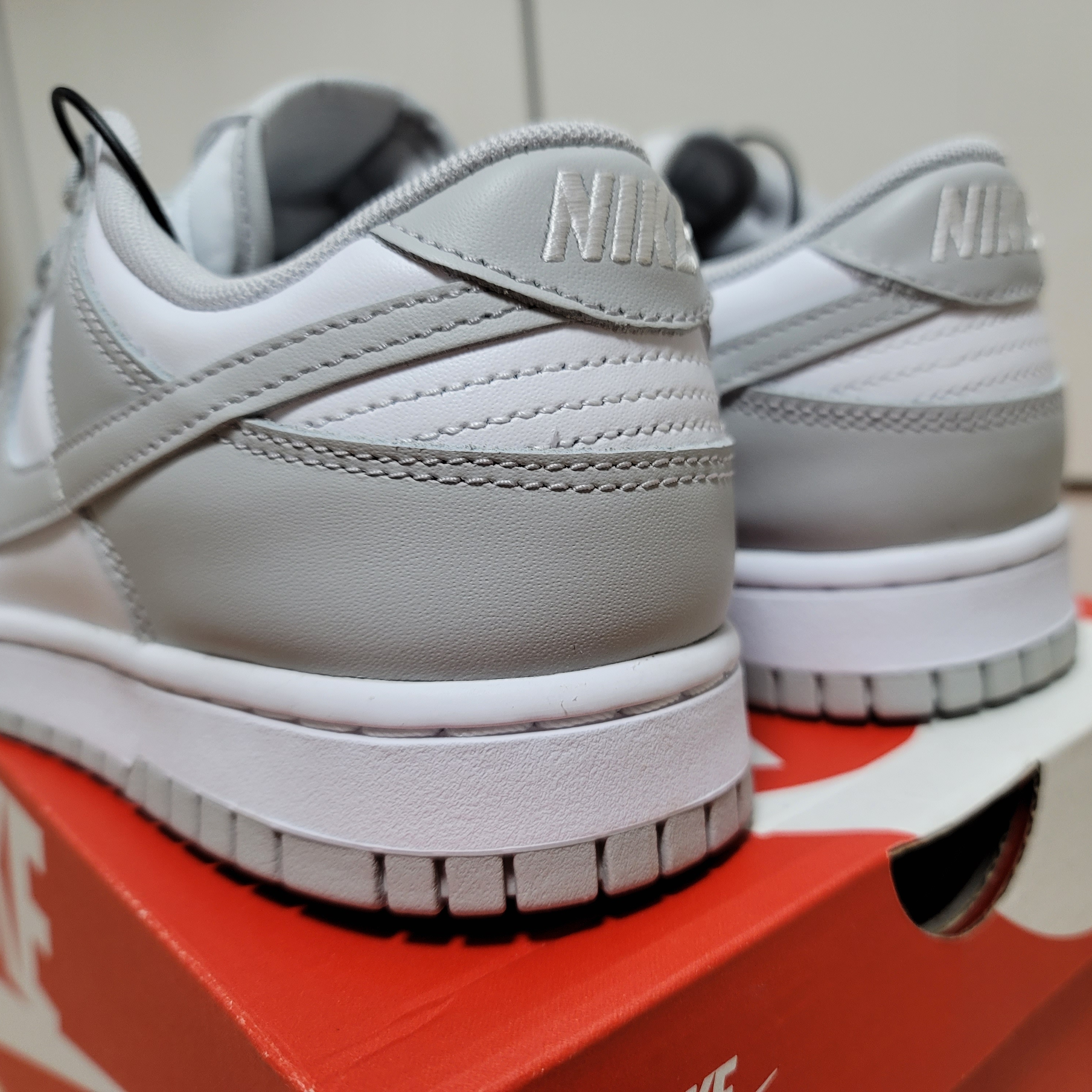 Nike Dunk Low Retro Grey Fog 착용 스타일 - 2