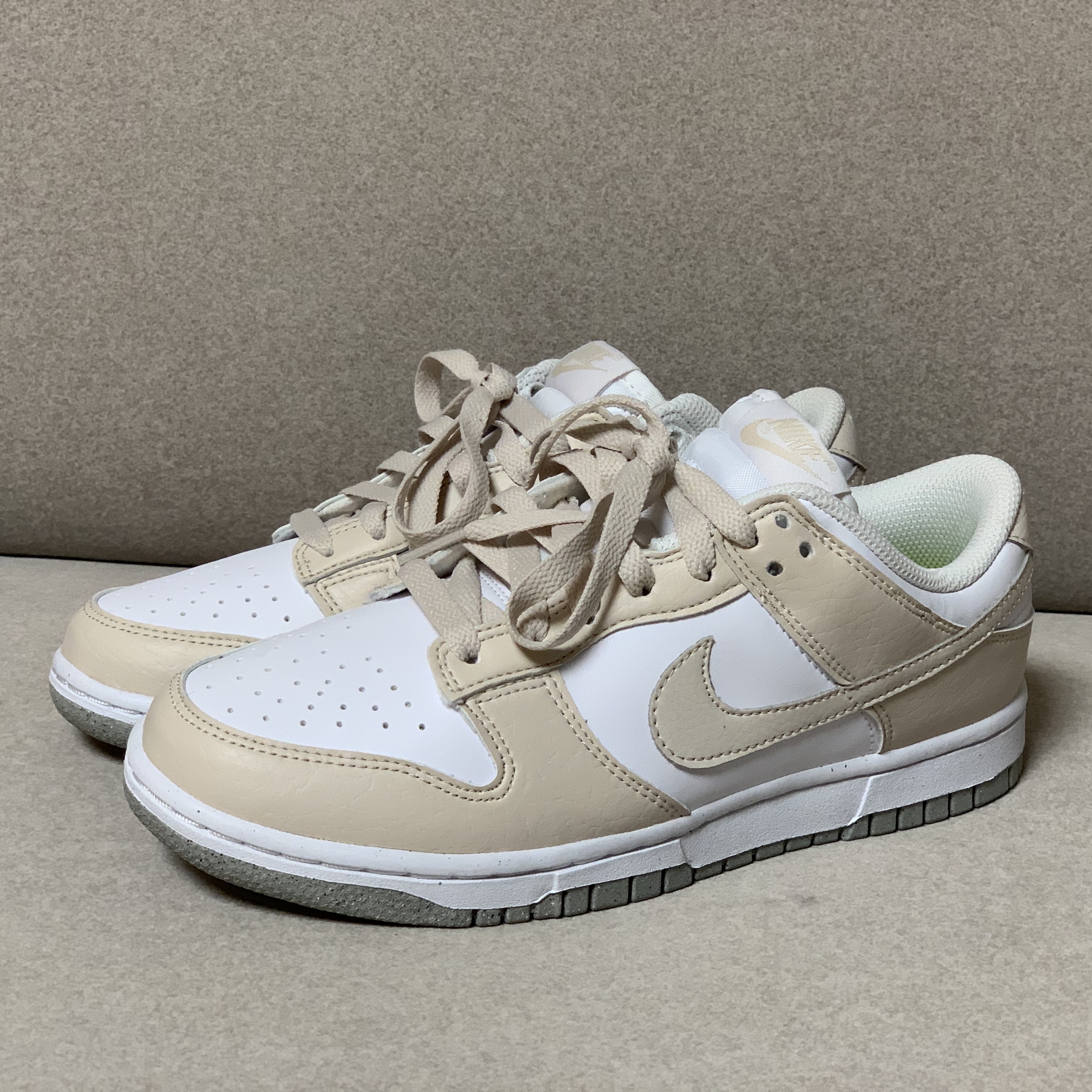 (W) Nike Dunk Low Next Nature Light Orewood Brown 착용 스타일