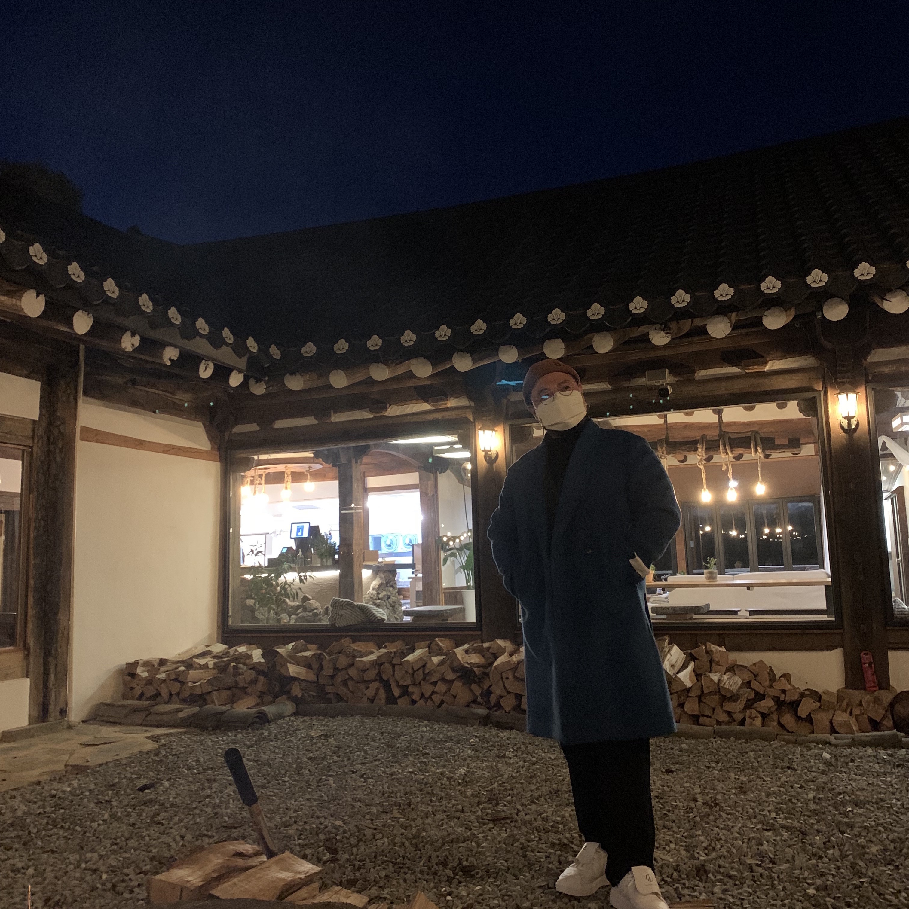 Nike x Peaceminusone Kwondo1 White 착용 스타일