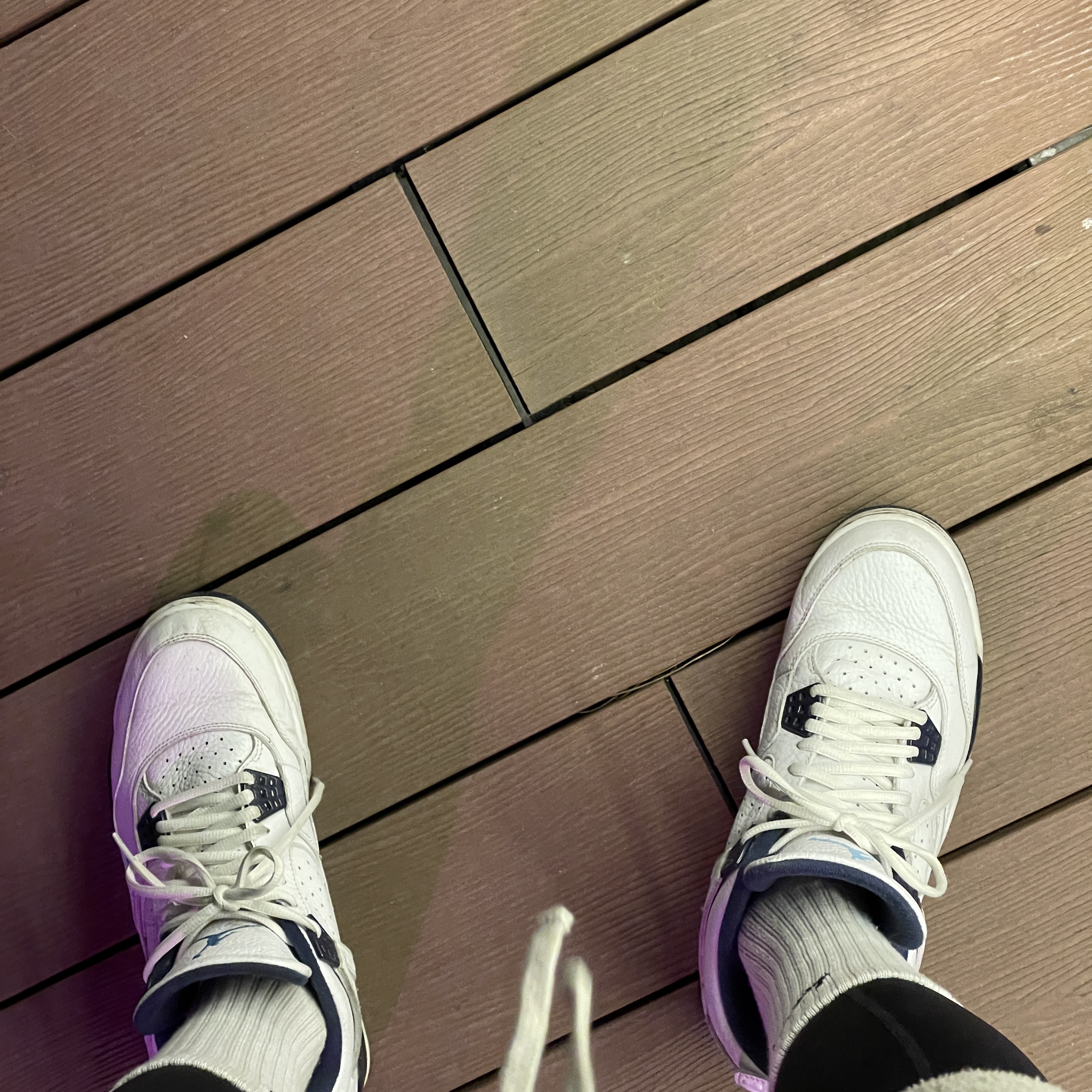 Jordan 4 Retro Columbia 2015 착용 스타일