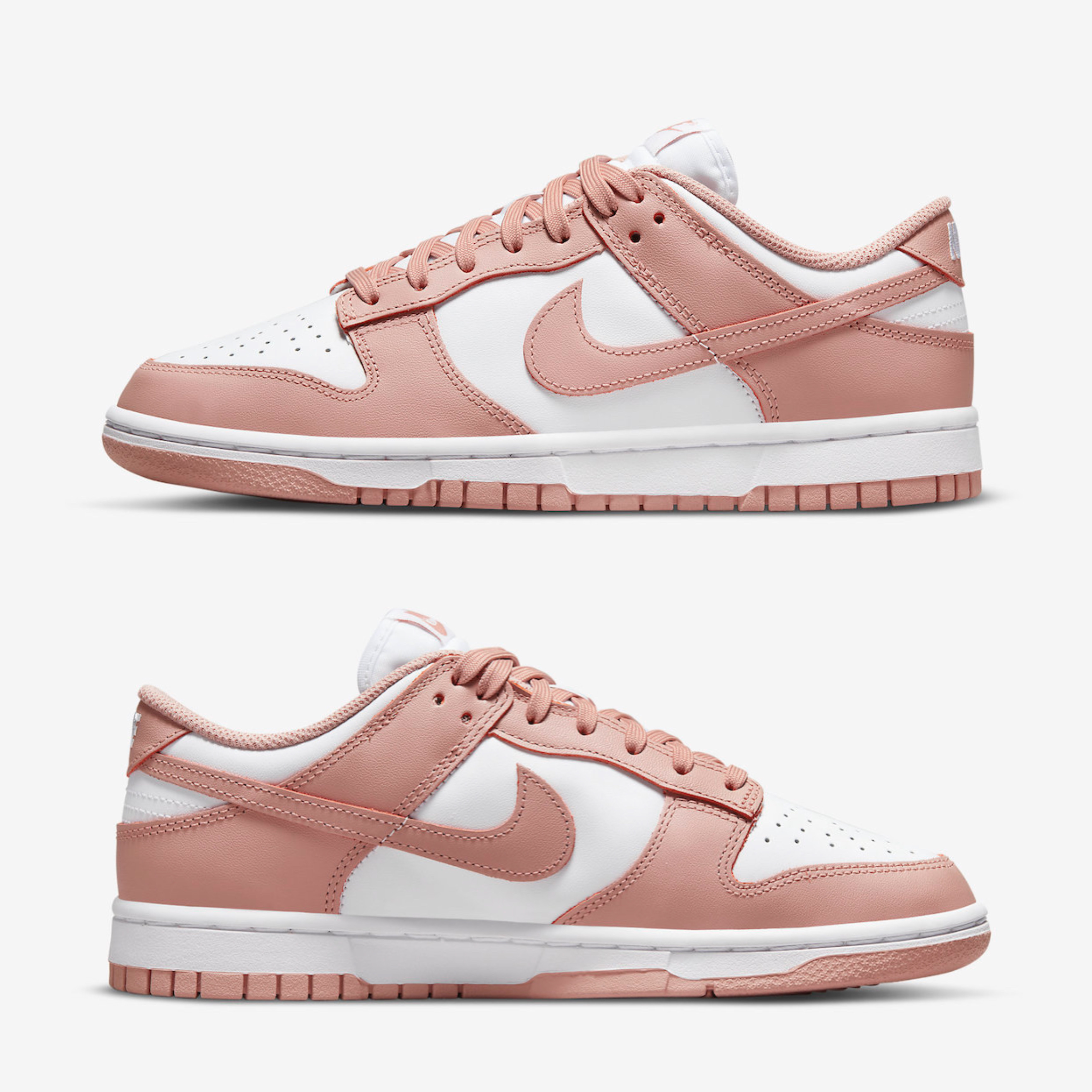 (W) Nike Dunk Low Rose Whisper 착용 스타일 - 3
