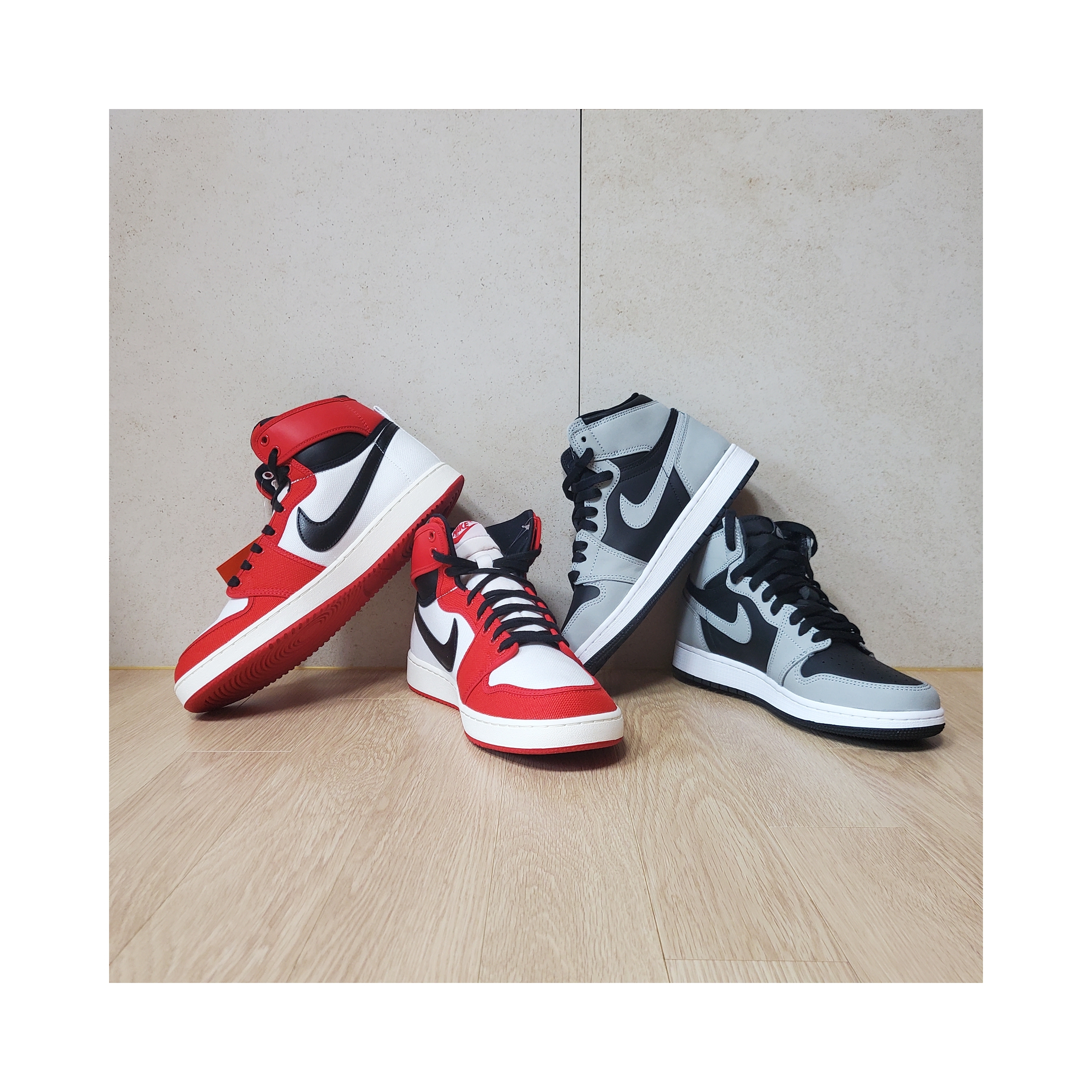 (GS) Jordan 1 Retro High OG Shadow 2.0, Jordan 1 KO Chicago 2021 착용 스타일