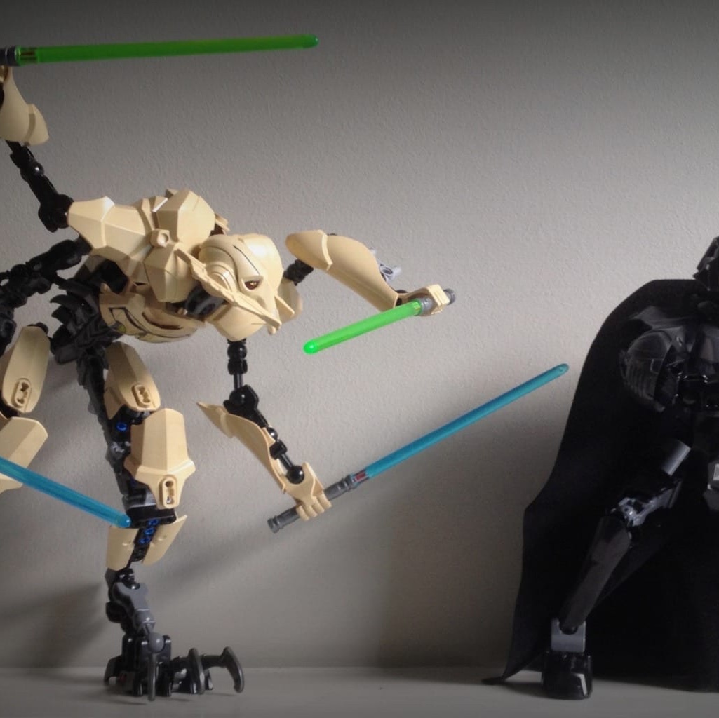 Lego Star Wars General Grievous 착용 스타일