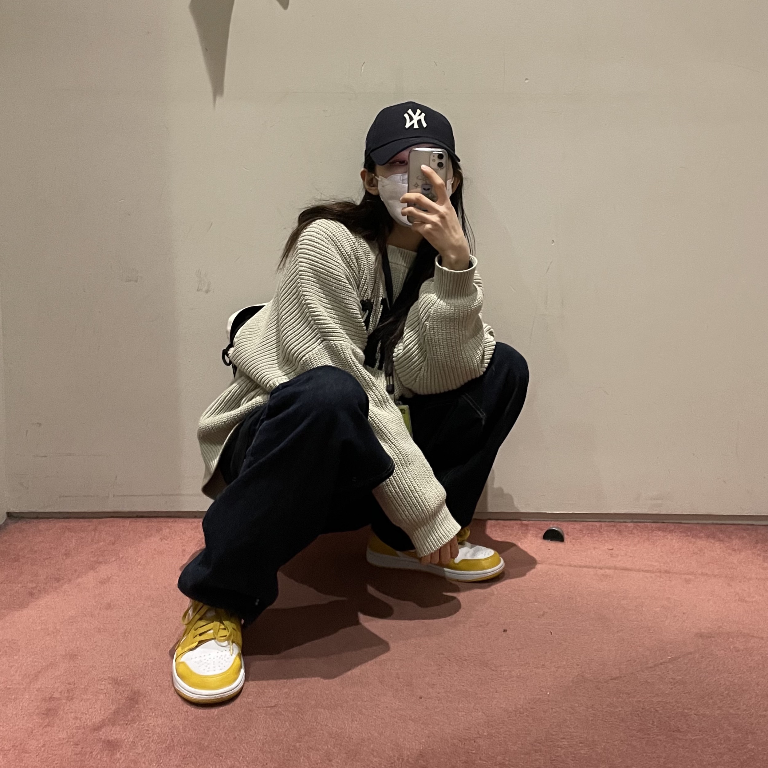 (GS) Jordan 1 Low Pollen, Jordan 1 Low Pollen 착용 스타일 - 1