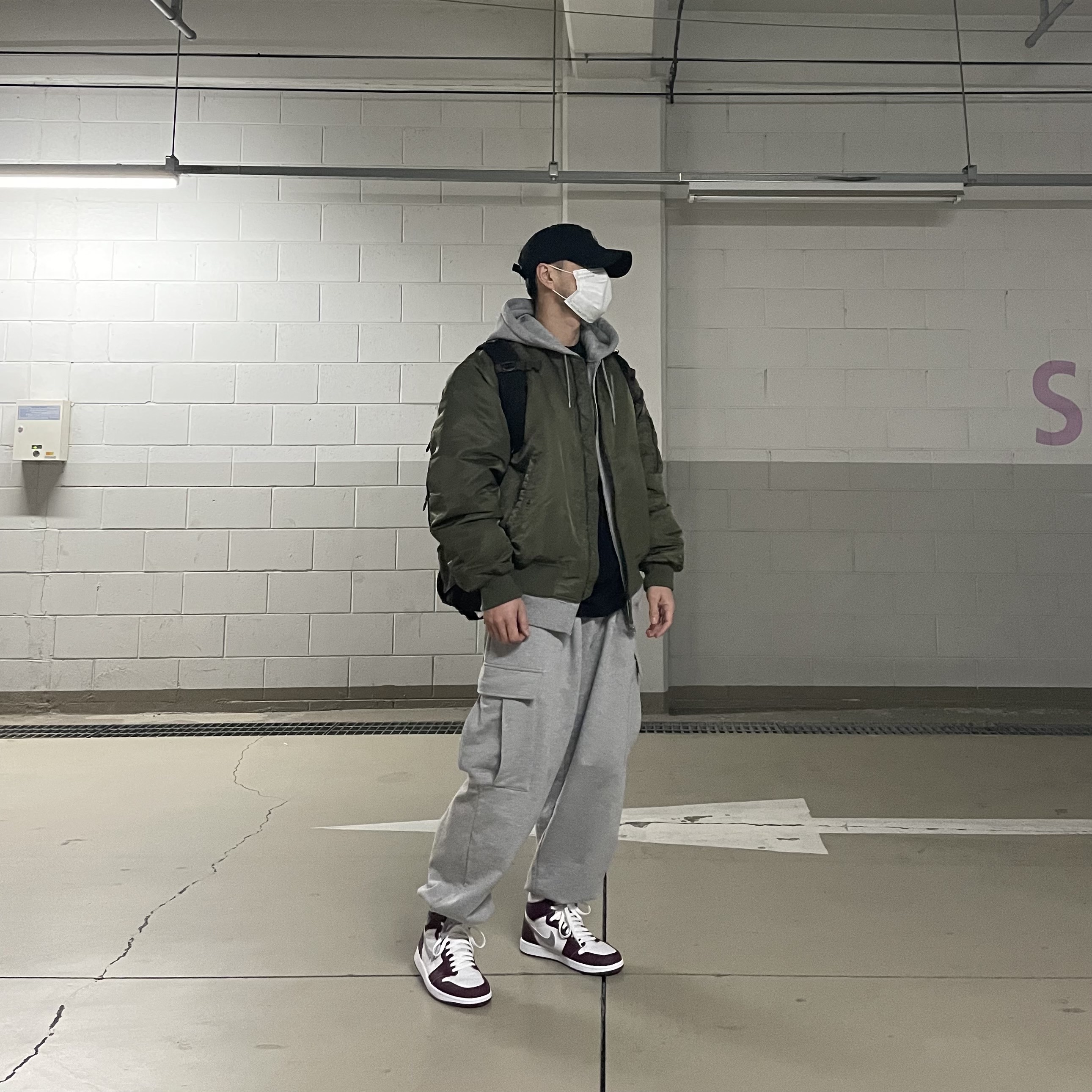 Jordan 1 Retro High OG Bordeaux 착용 스타일