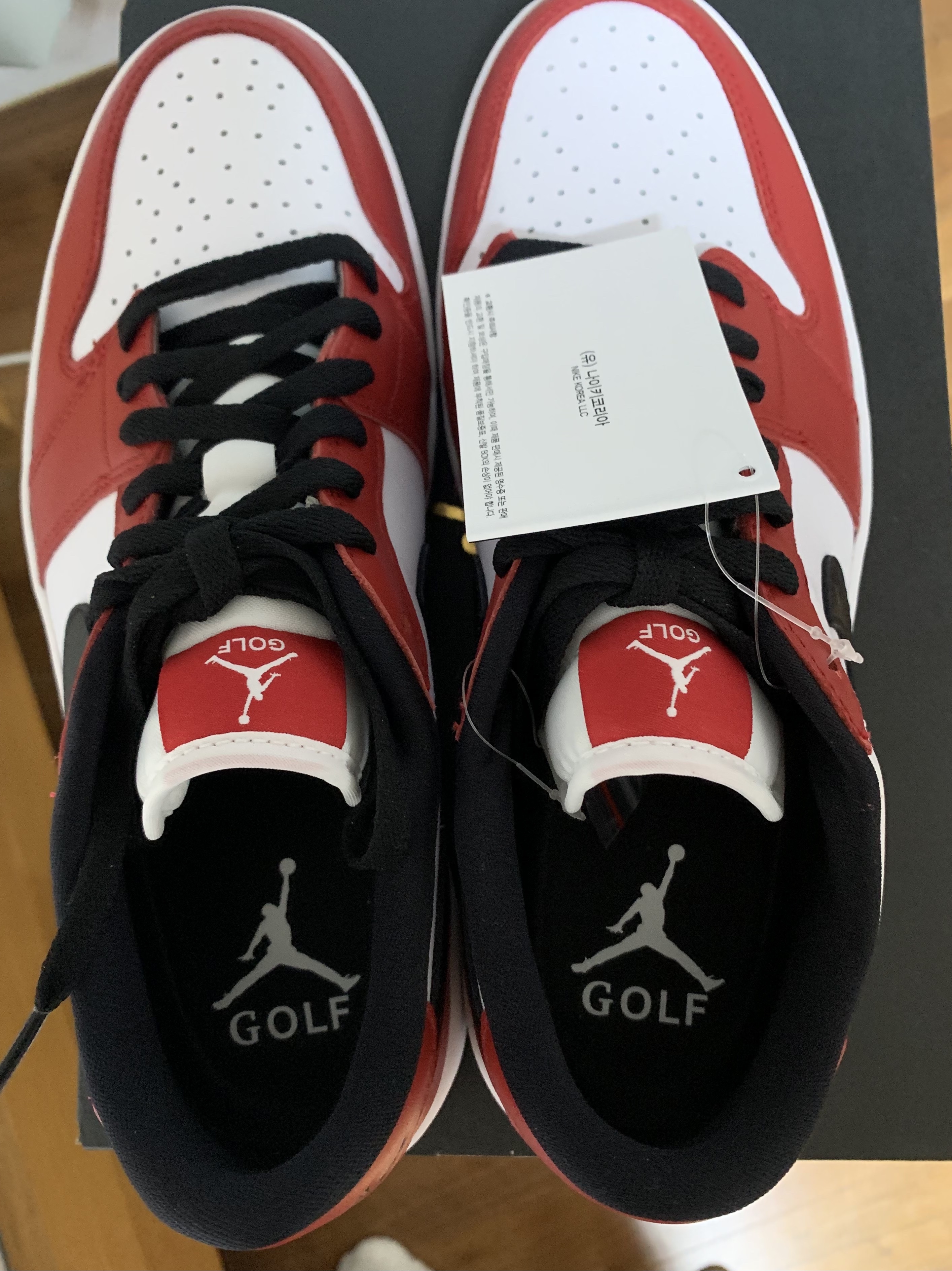 Jordan 1 Low Golf Chicago 착용 스타일 - 4