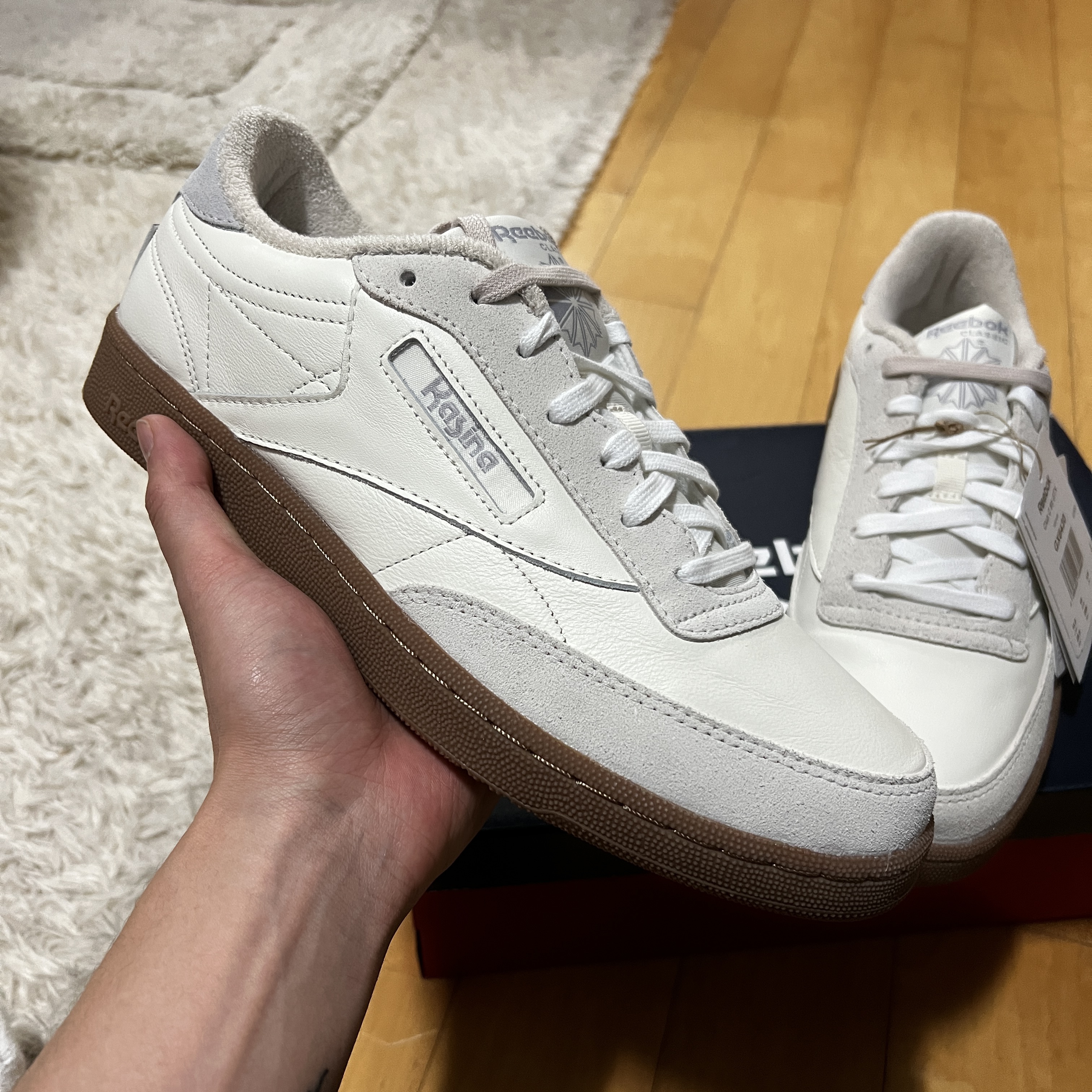 Reebok x Kasina Workout Low Clean 착용 스타일 - 2