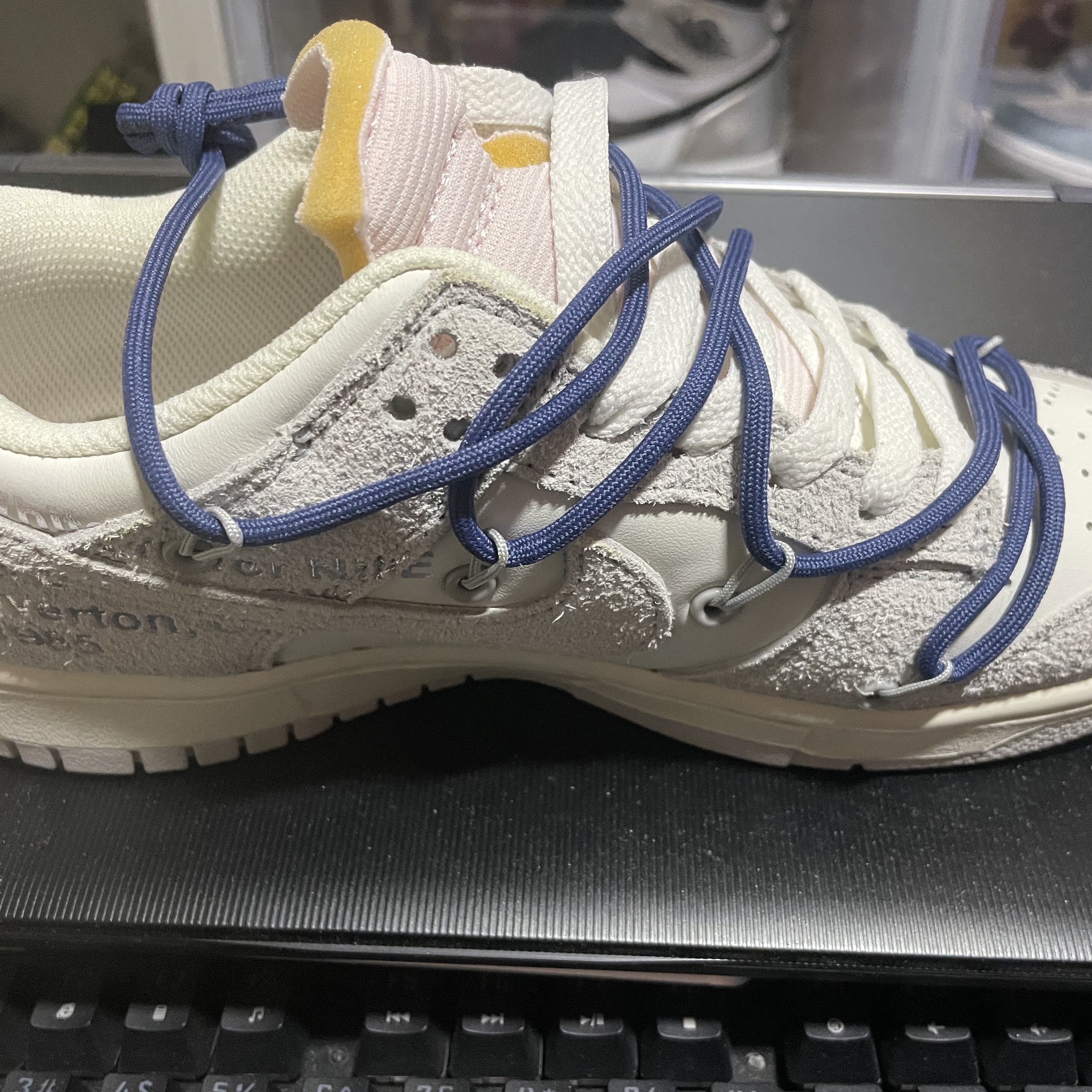 Nike x Off-White Dunk Low The 50 - Lot 18 착용 스타일 - 2
