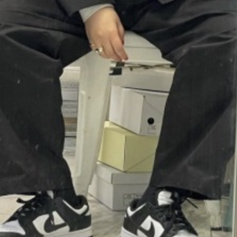 Nike Dunk Low Retro Black 착용 스타일