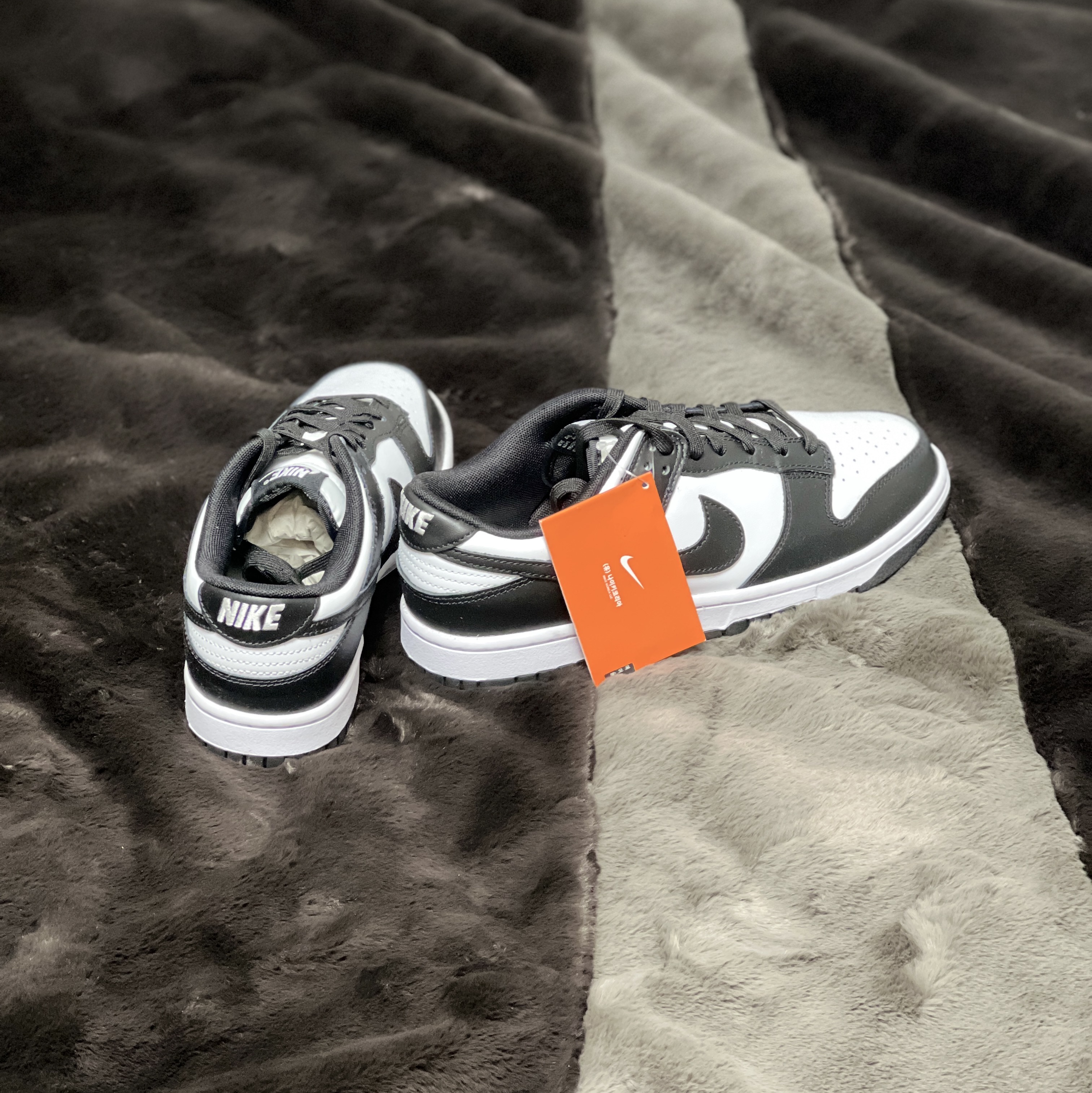 Nike Dunk Low Retro Black 착용 스타일 - 5