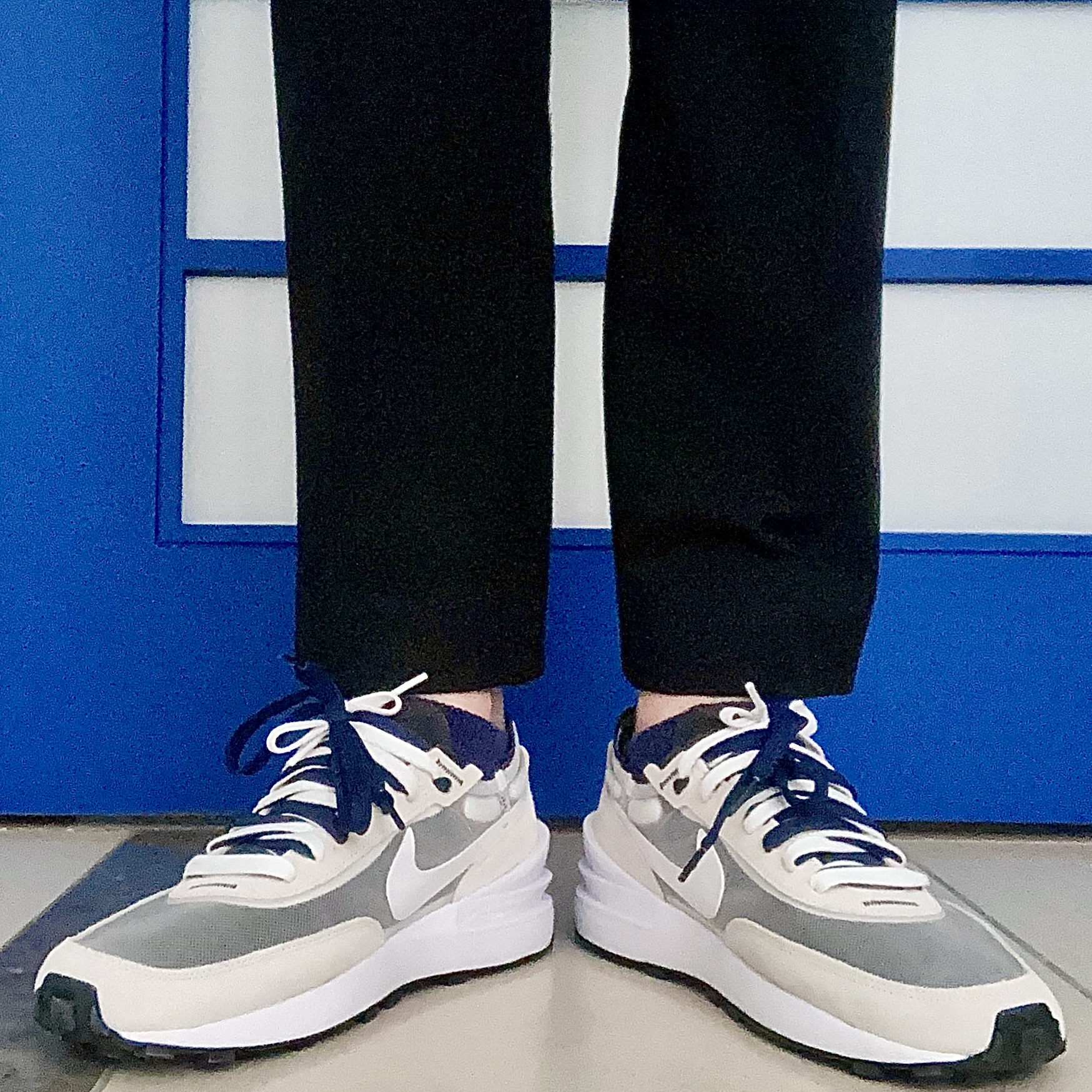 Nike Waffle One Infinite Lilac 착용 스타일