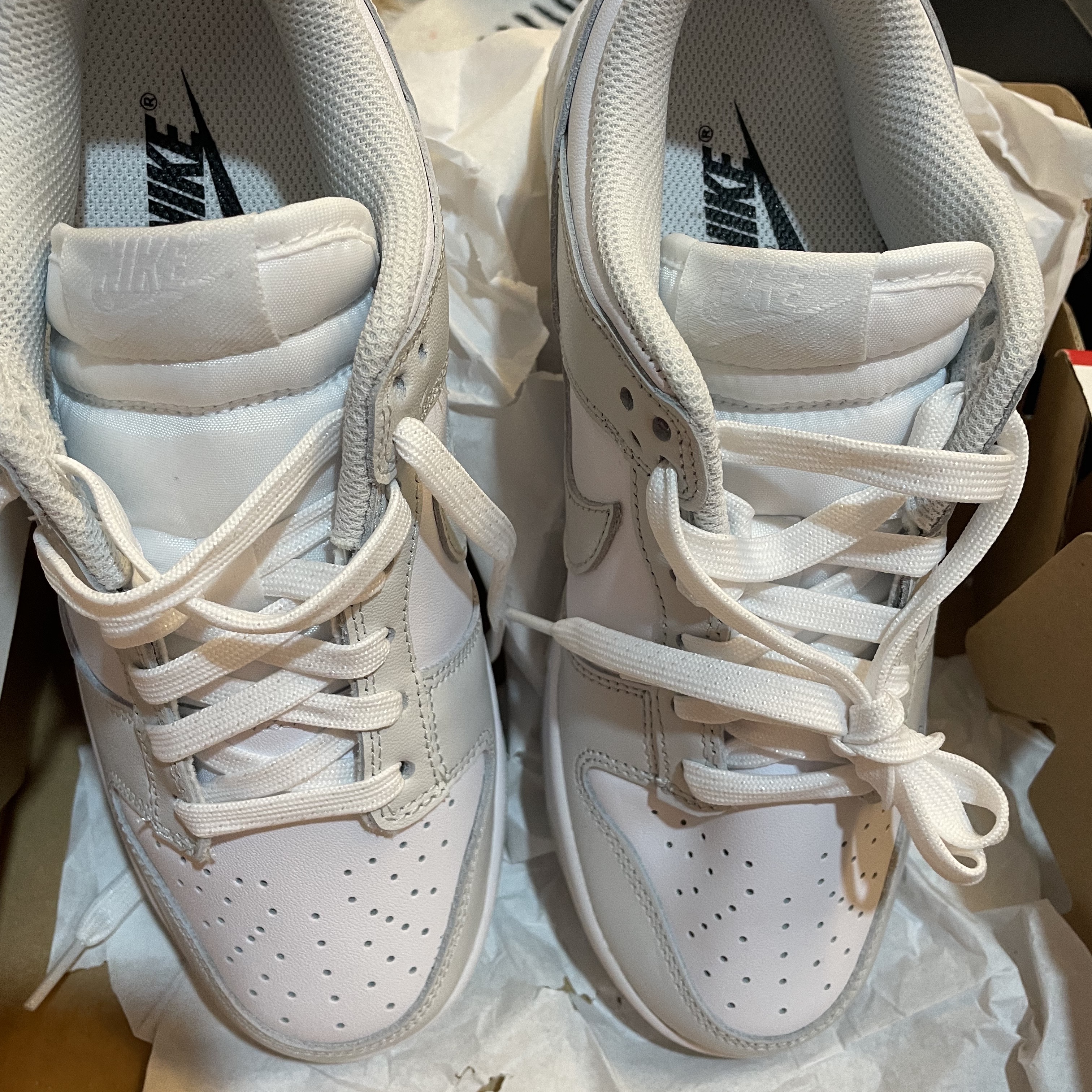 Nike Dunk Low Retro Grey Fog 착용 스타일 - 3