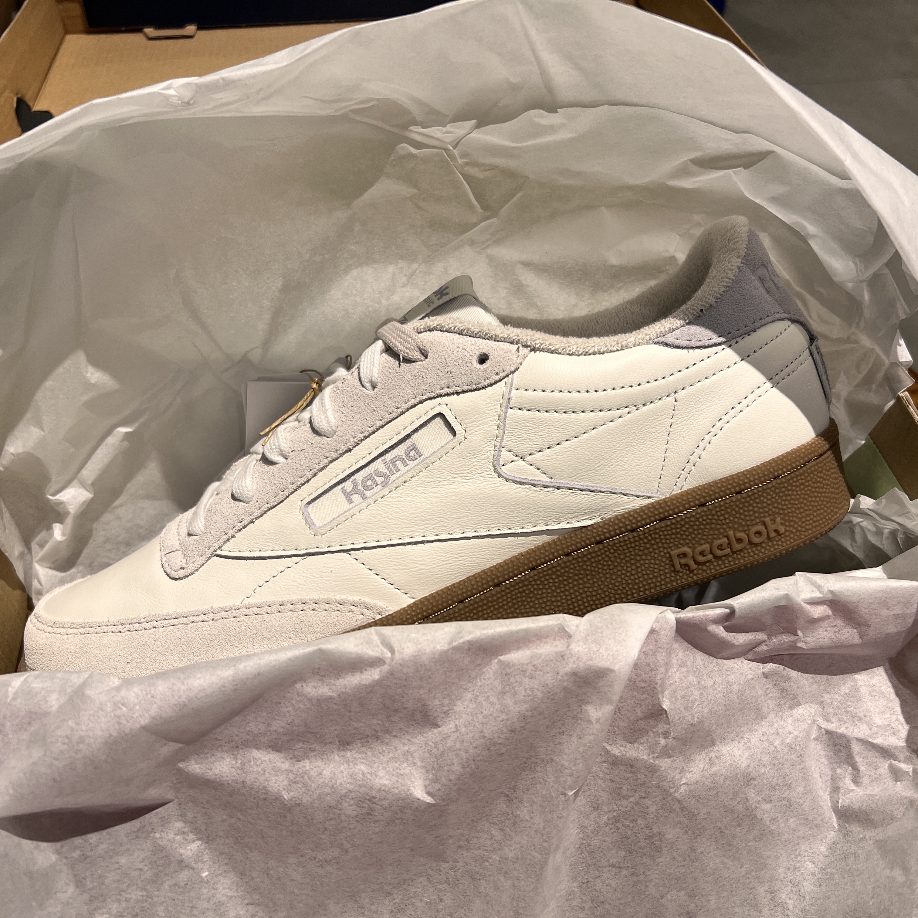 Reebok x Kasina Workout Low Clean 착용 스타일 - 1