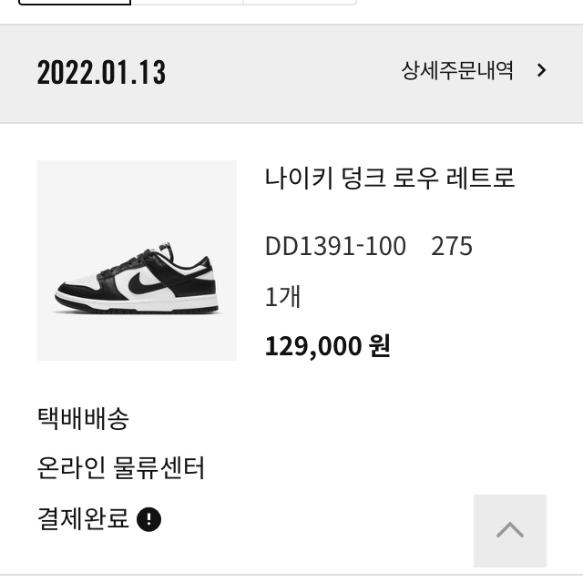 Nike Dunk Low Retro Black 착용 스타일