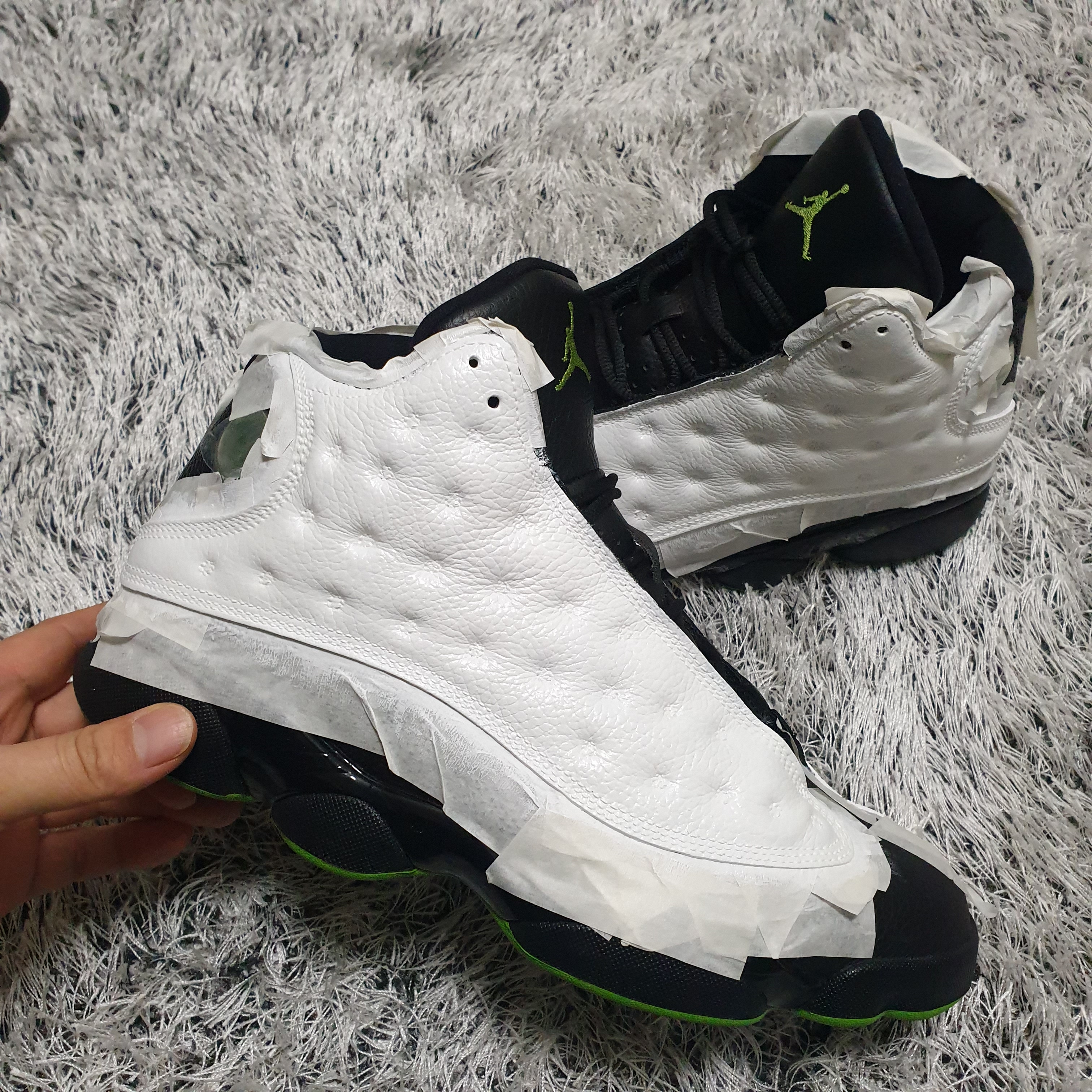 Jordan 13 Retro Altitude 2017 착용 스타일 - 4