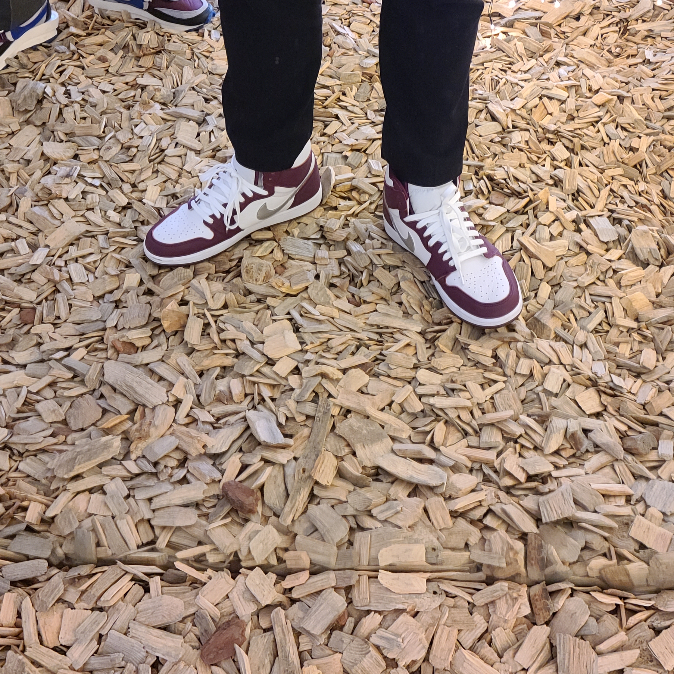 Jordan 1 Retro High OG Bordeaux 착용 스타일 - 3