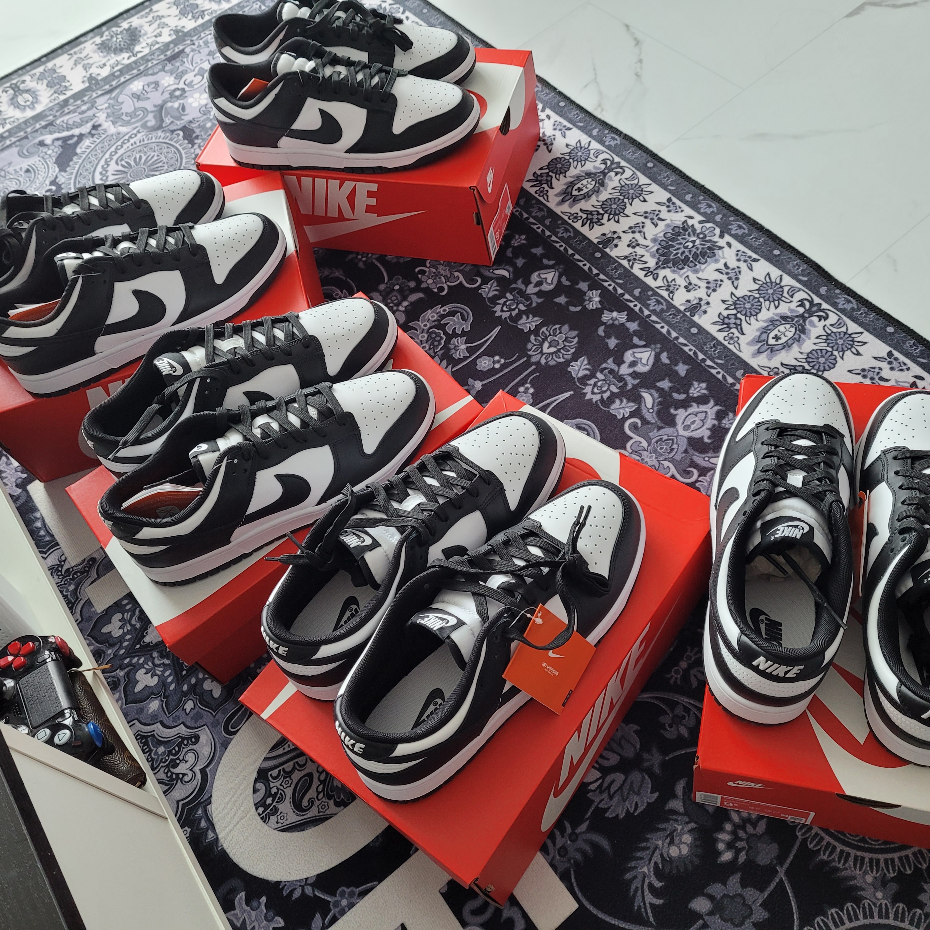 Nike Dunk Low Retro Black 착용 스타일