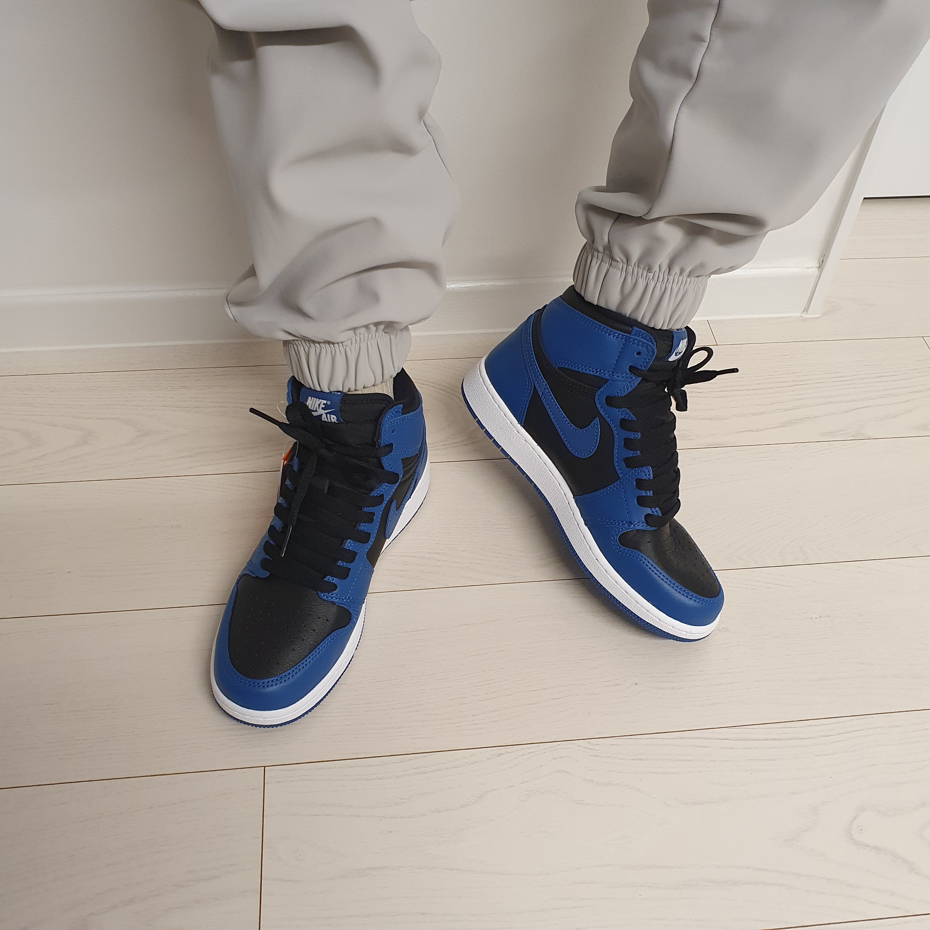 (GS) Jordan 1 Retro High OG Dark Marina Blue 착용 스타일