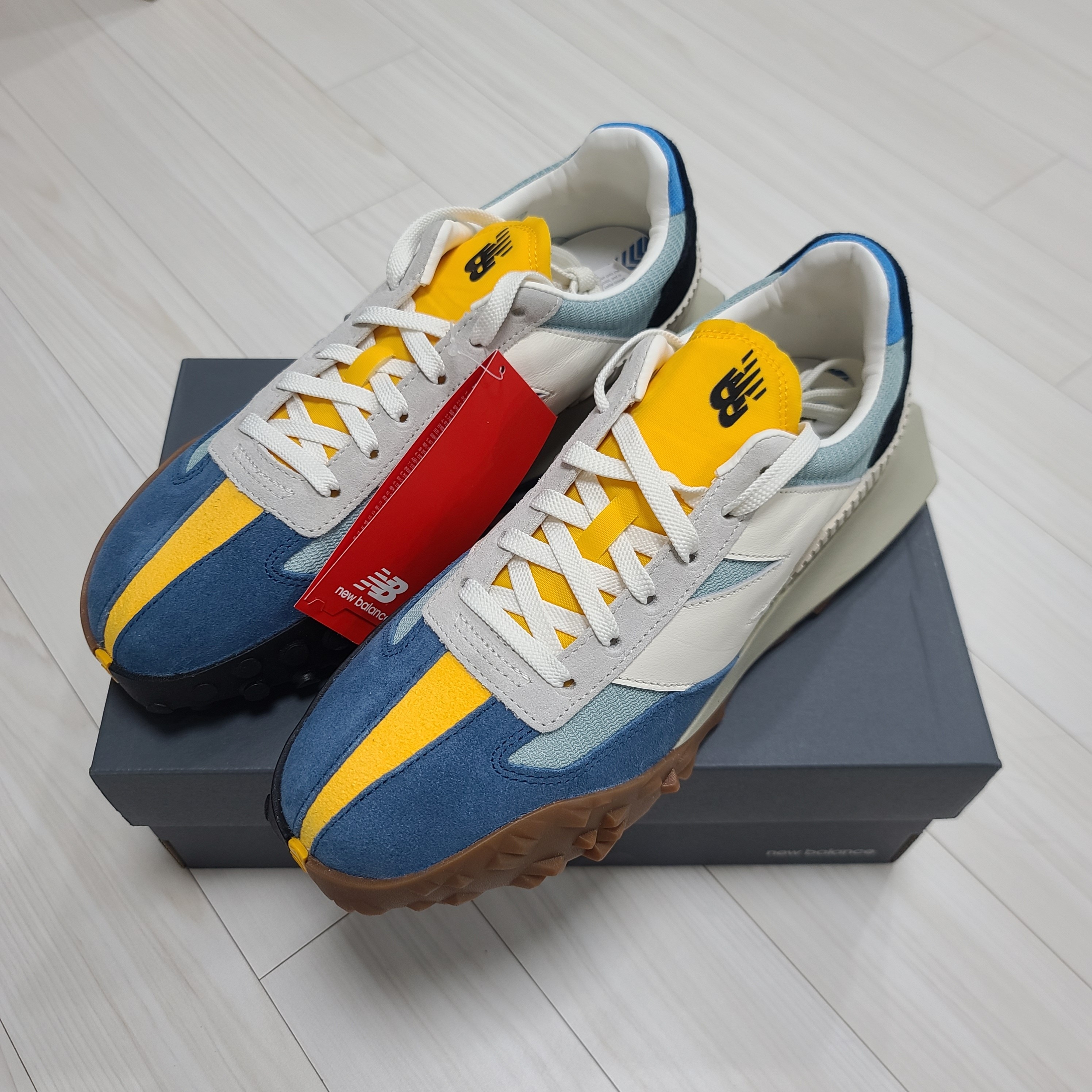 New Balance XC-72 Storm Blue 착용 스타일