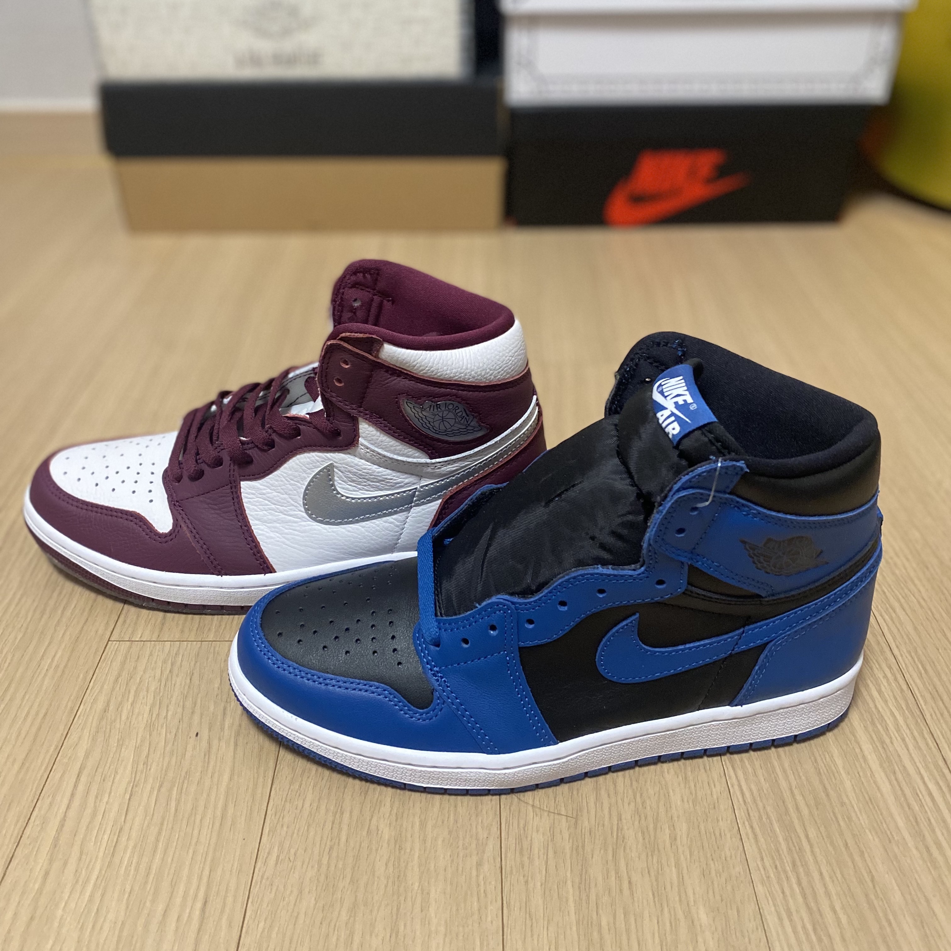 Jordan 1 Retro High OG Dark Marina Blue, Jordan 1 Retro High OG Shadow 2.0 착용 스타일 - 1