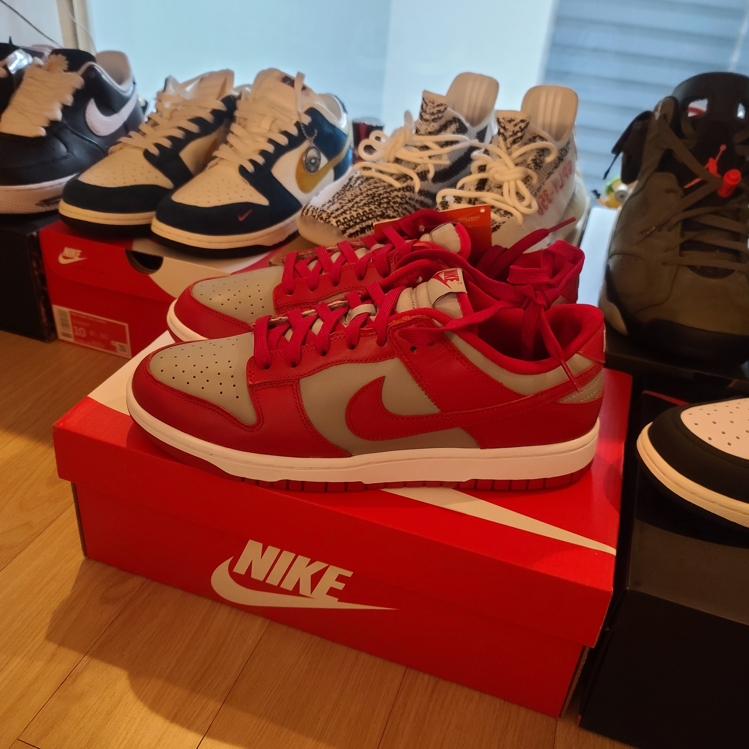 Nike Dunk Low Retro Medium Grey 착용 스타일