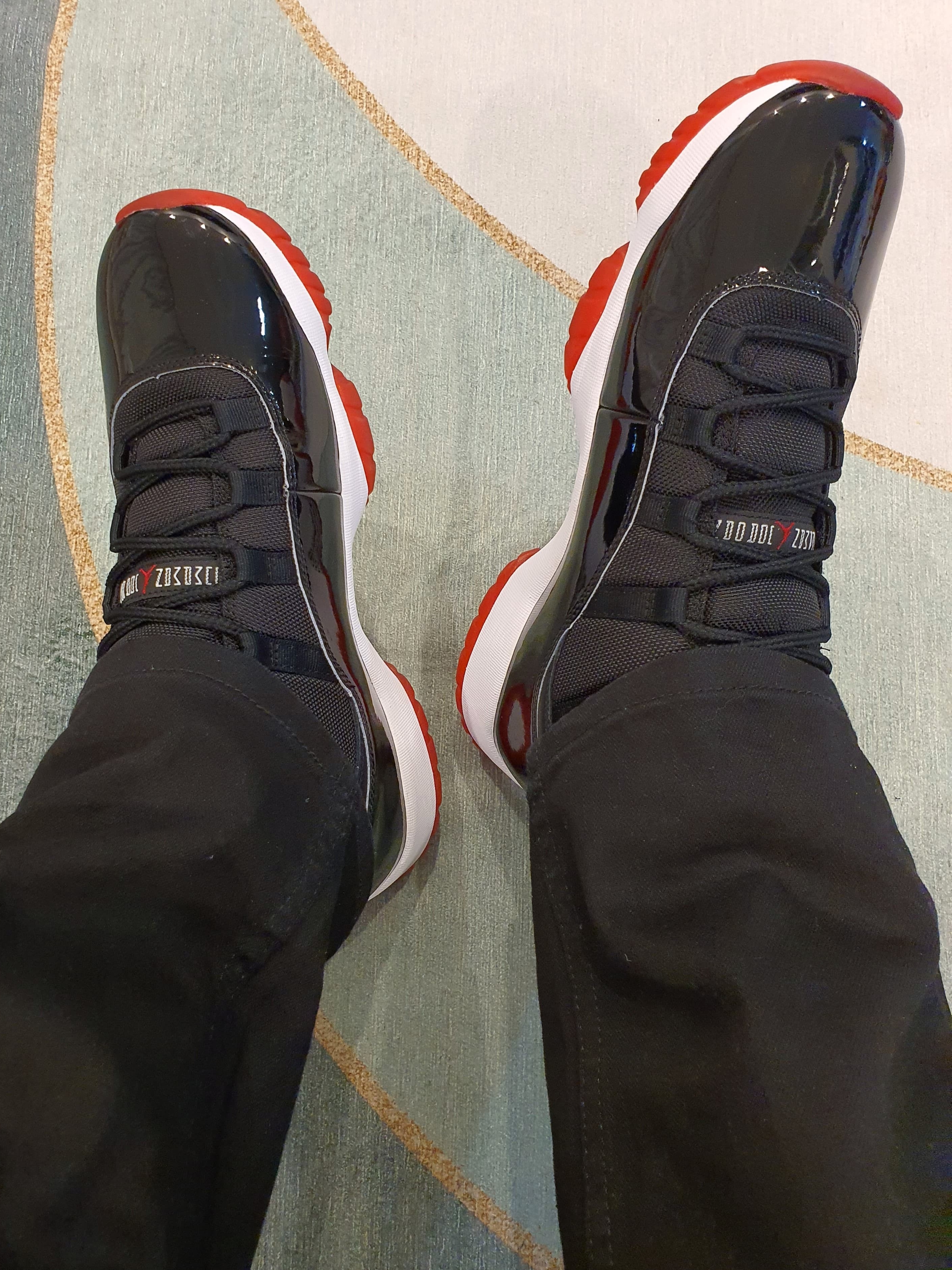 Jordan 11 Retro Bred 2019 착용 스타일