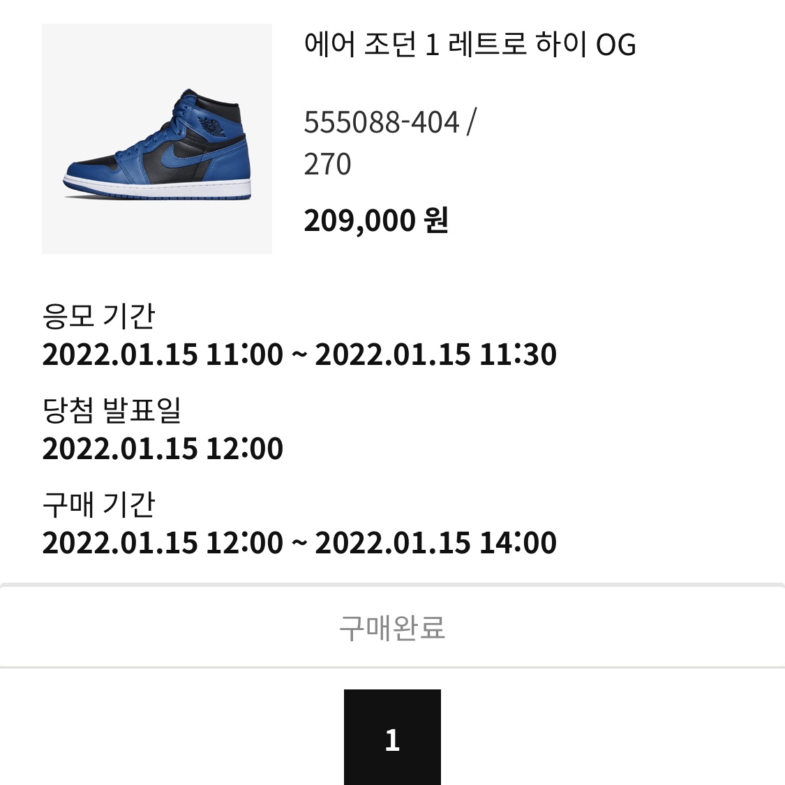 Jordan 1 Retro High OG Dark Marina Blue 착용 스타일