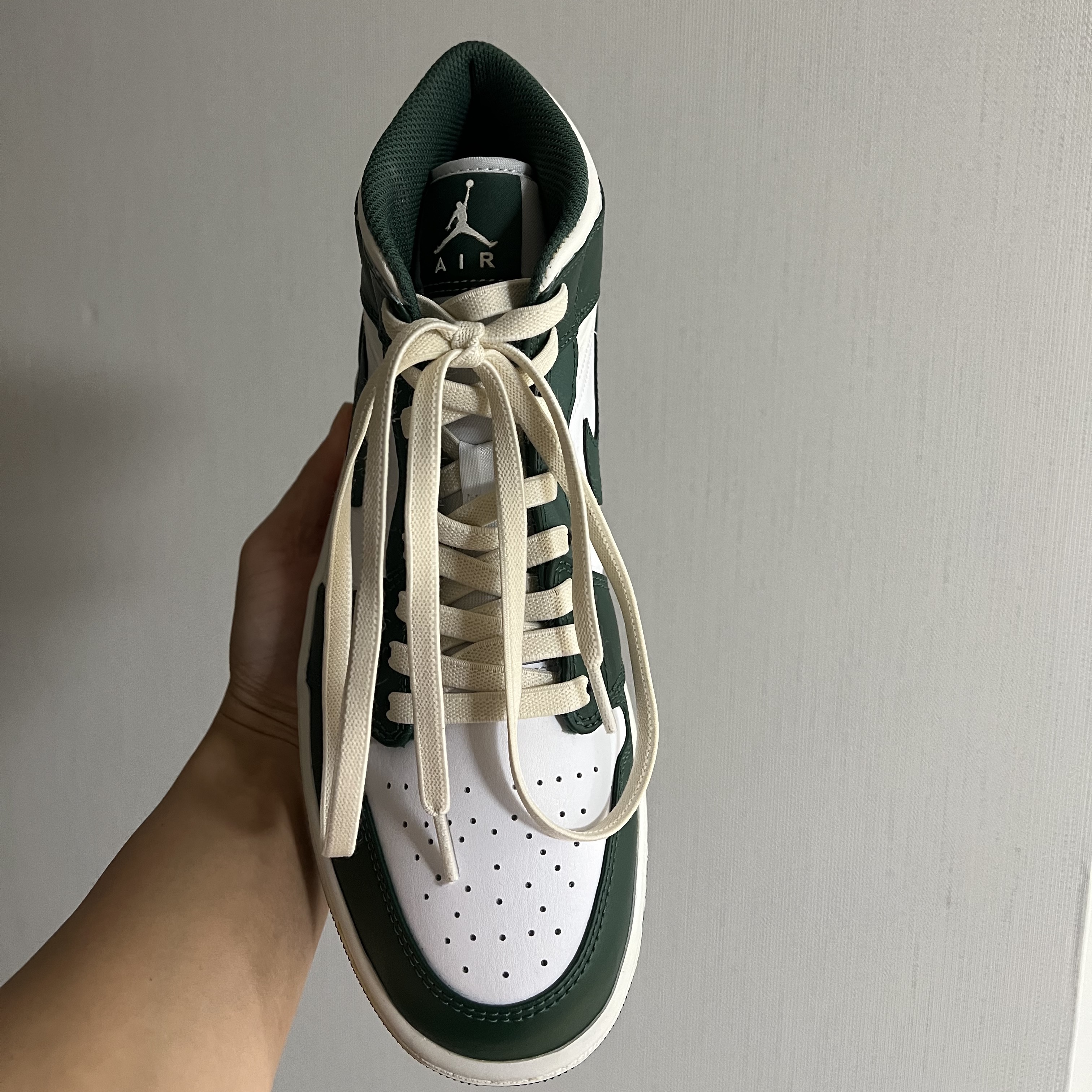 Jordan 1 Mid Sonics 2021, Nike Dunk Low Retro Varsity Green 착용 스타일 - 3