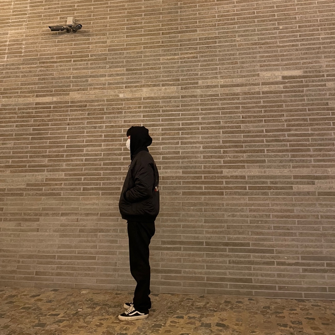 Vans Vault Style 36 Black White 착용 스타일 - 1