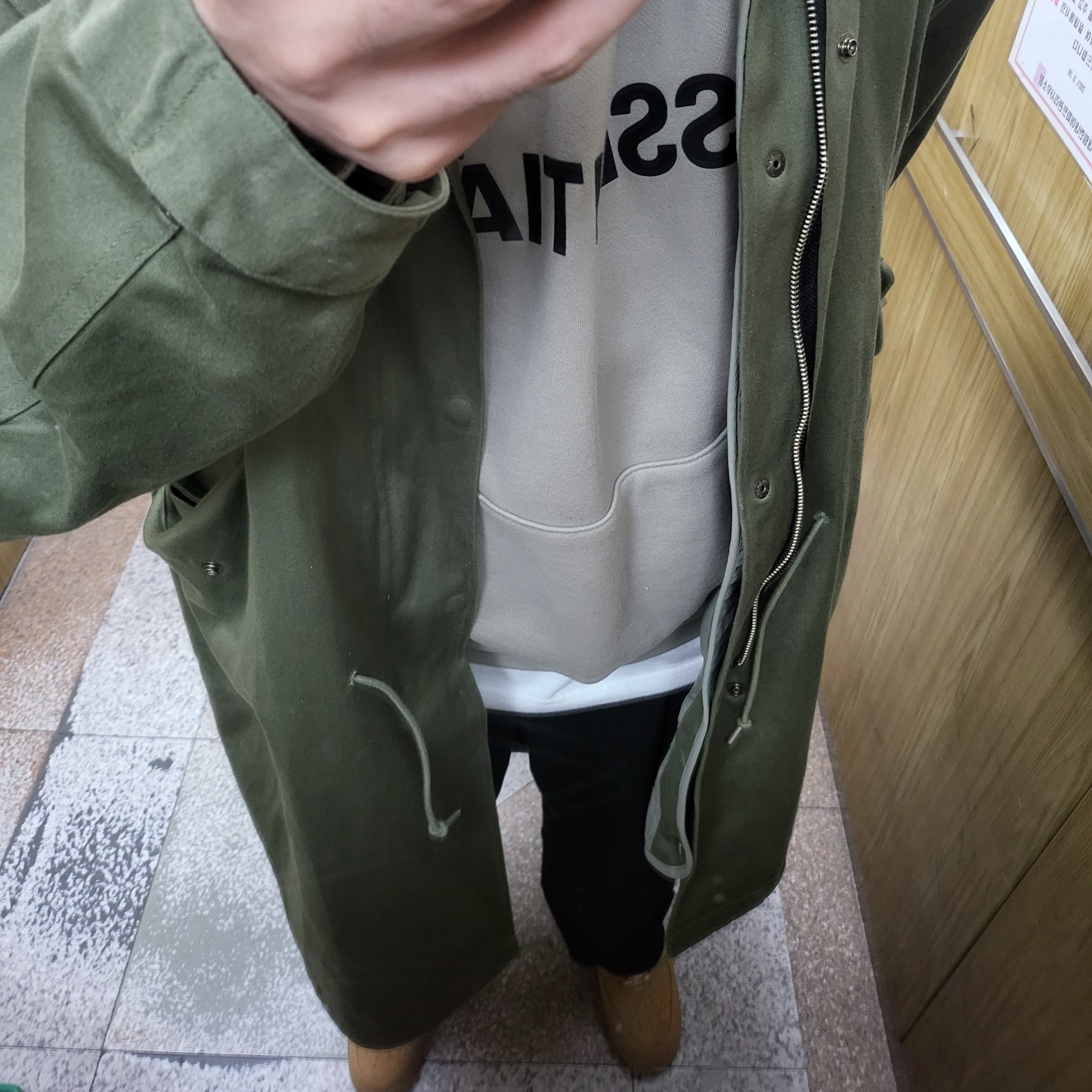 Essentials 3D Silicon Applique Pullover Hoodie Moss - 20FW, Nike x Supreme Air Force 1 Low Flax 착용 스타일